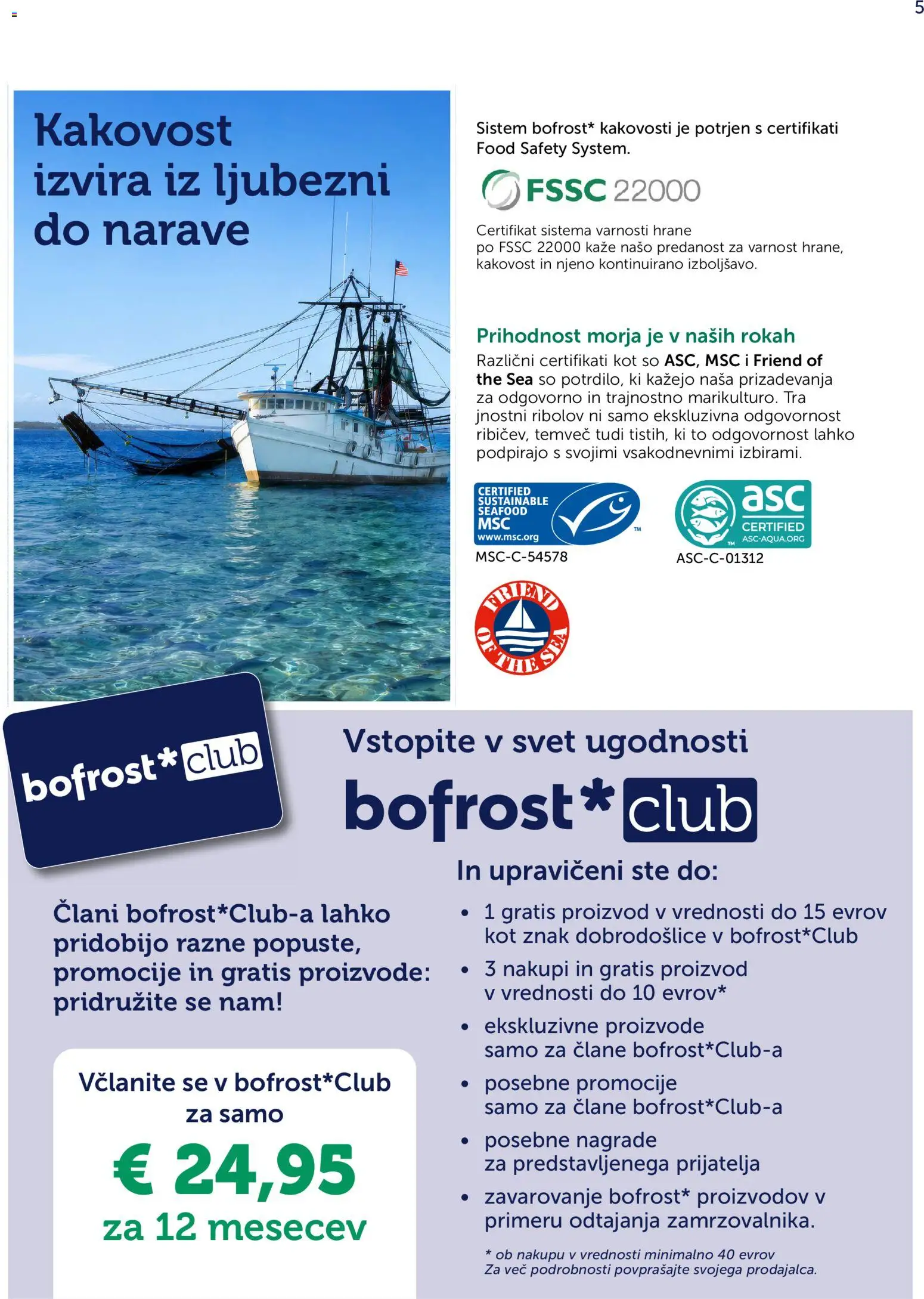 Novi Bofrost katalog ponudbe – veljaven od 01.10.2026 | Stran: 5