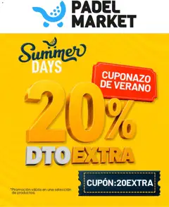 Vista previa Padel Market válido desde el 17.06.2026