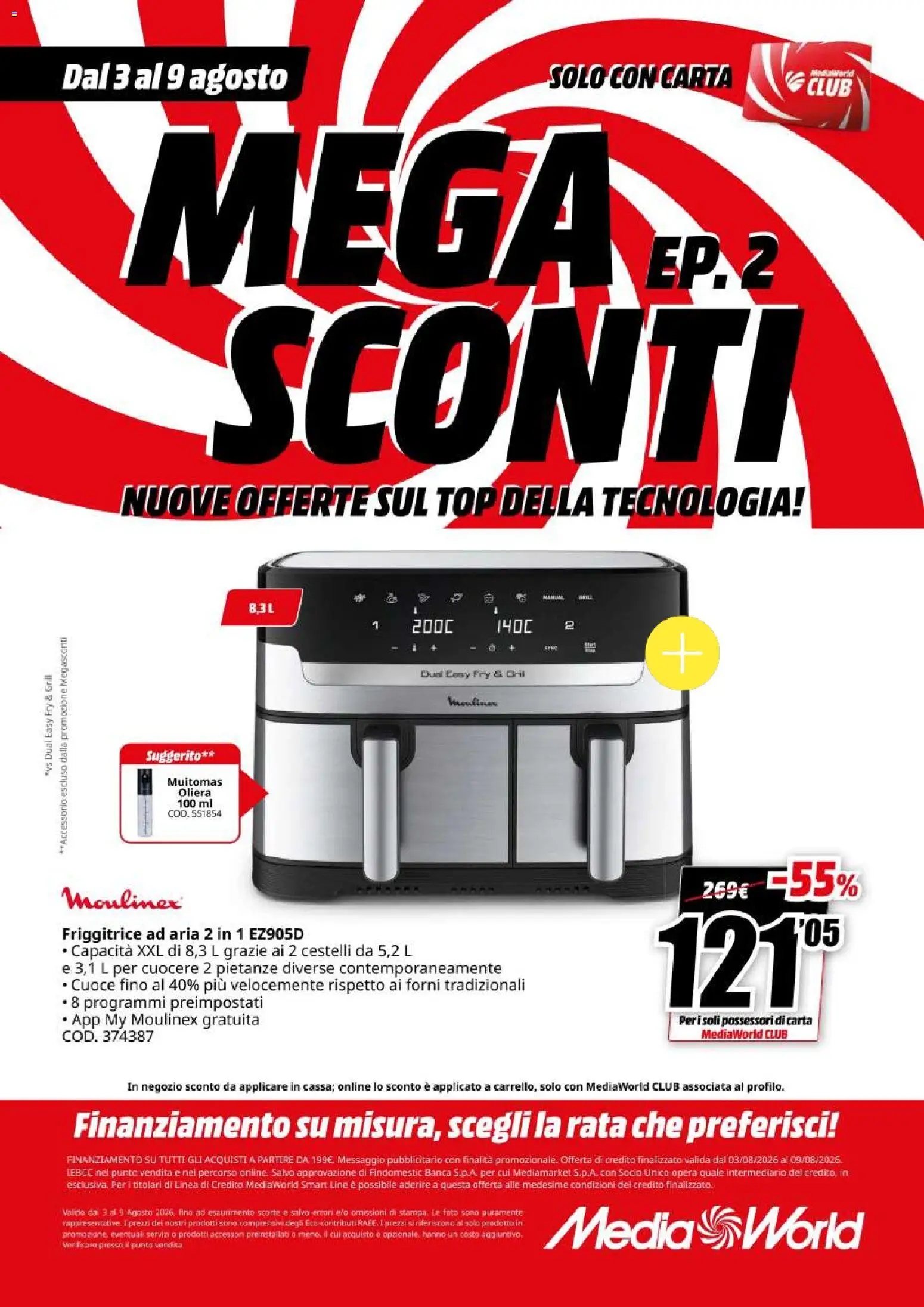 Volantino Media World del 03/08/2026 | Pagina: 42