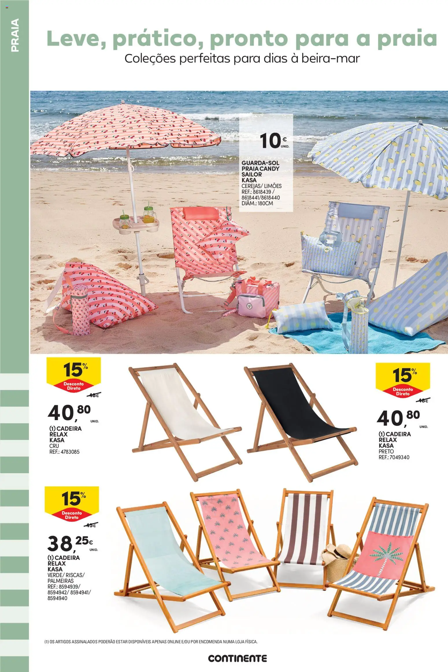 Continente  Açores: Verão │ válido de 26.05.2026 | Página: 14 | Produtos: Limões, Cadeira