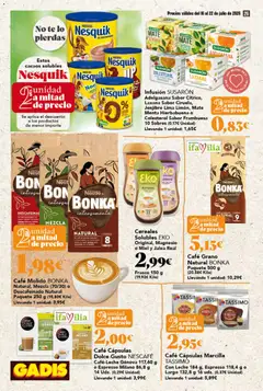 Vista previa Gadis folleto válido desde el 16/07/2026 | Página: 26 | Productos: Lima, Ψηφιακή κάμερα, Cereales, Té