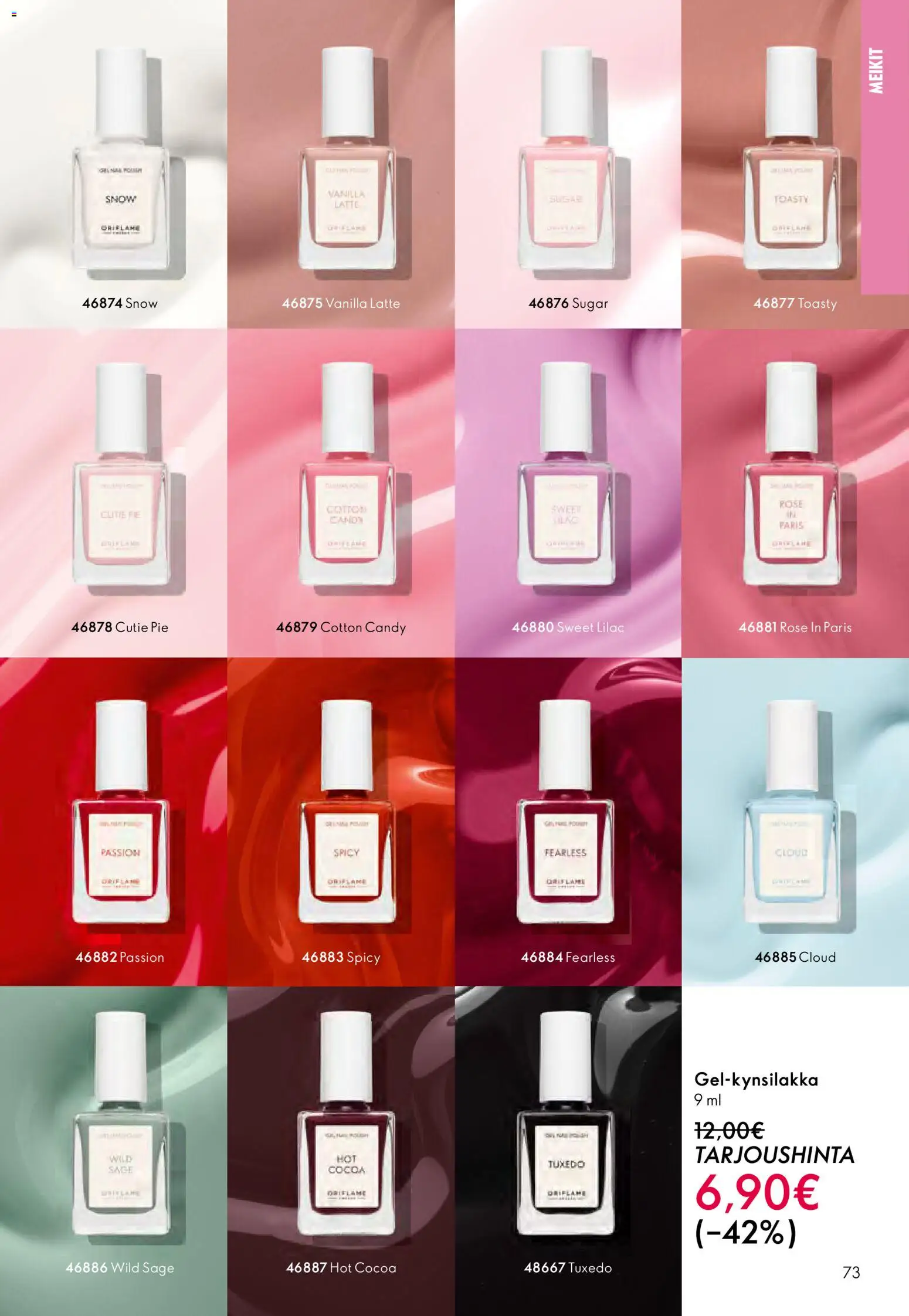 Oriflame - Esite 07 – voimassa 13.05.2026 alkaen | Sivu: 73