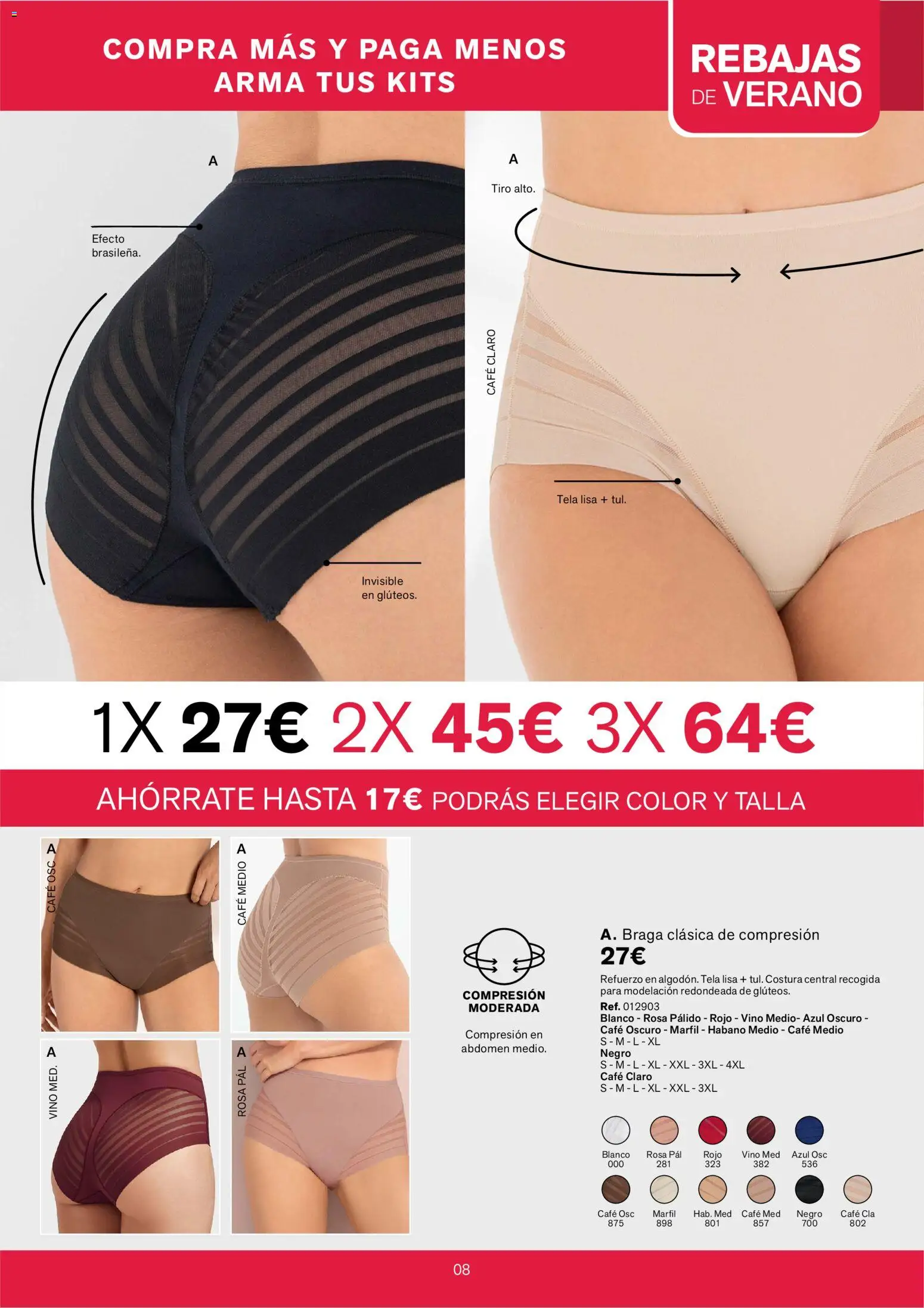 Leonisa - Catálogo Verano │ válido desde el 01/07/2026 | Página: 8 | Productos: Café, Vino, Braga