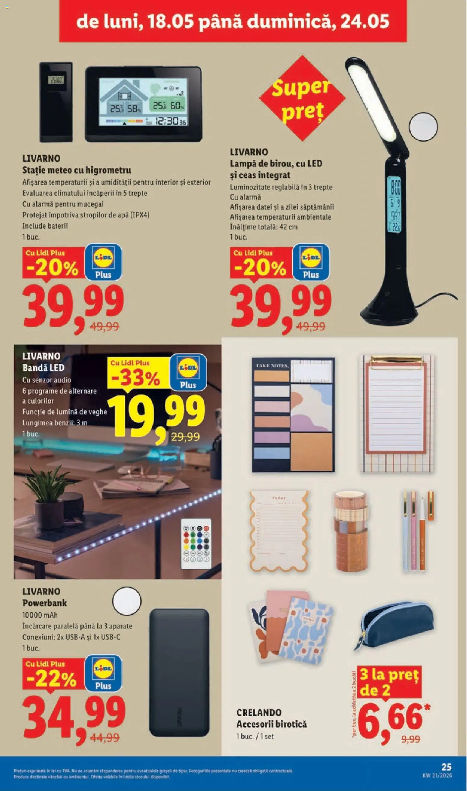 Noul catalog Lidl – valabil de la 18.05.2026 | Pagină: 25