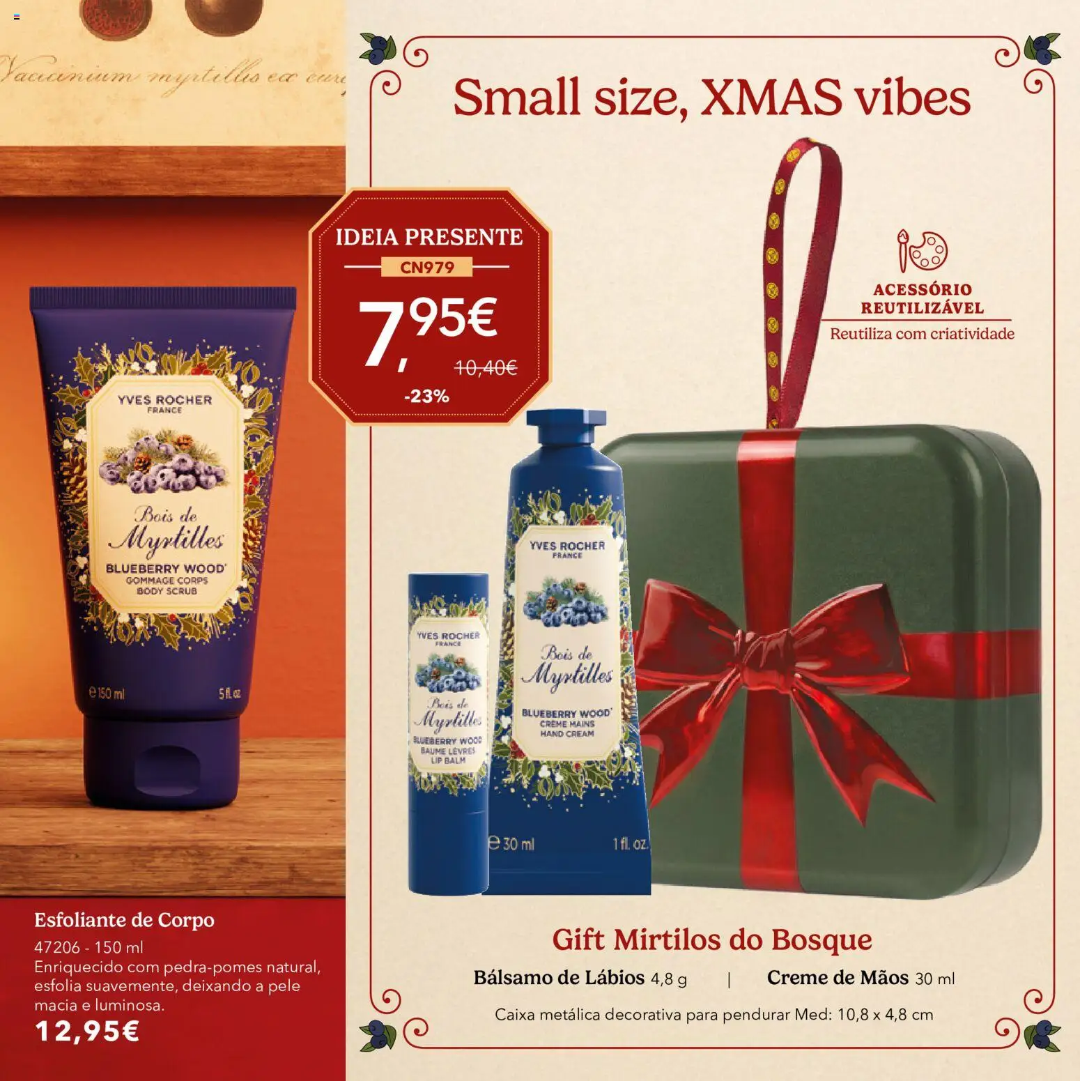 Yves Rocher Catálogo de natal │ válido de 21/10/2026 | Página: 11 | Produtos: Caixa, Creme, Mirtilos