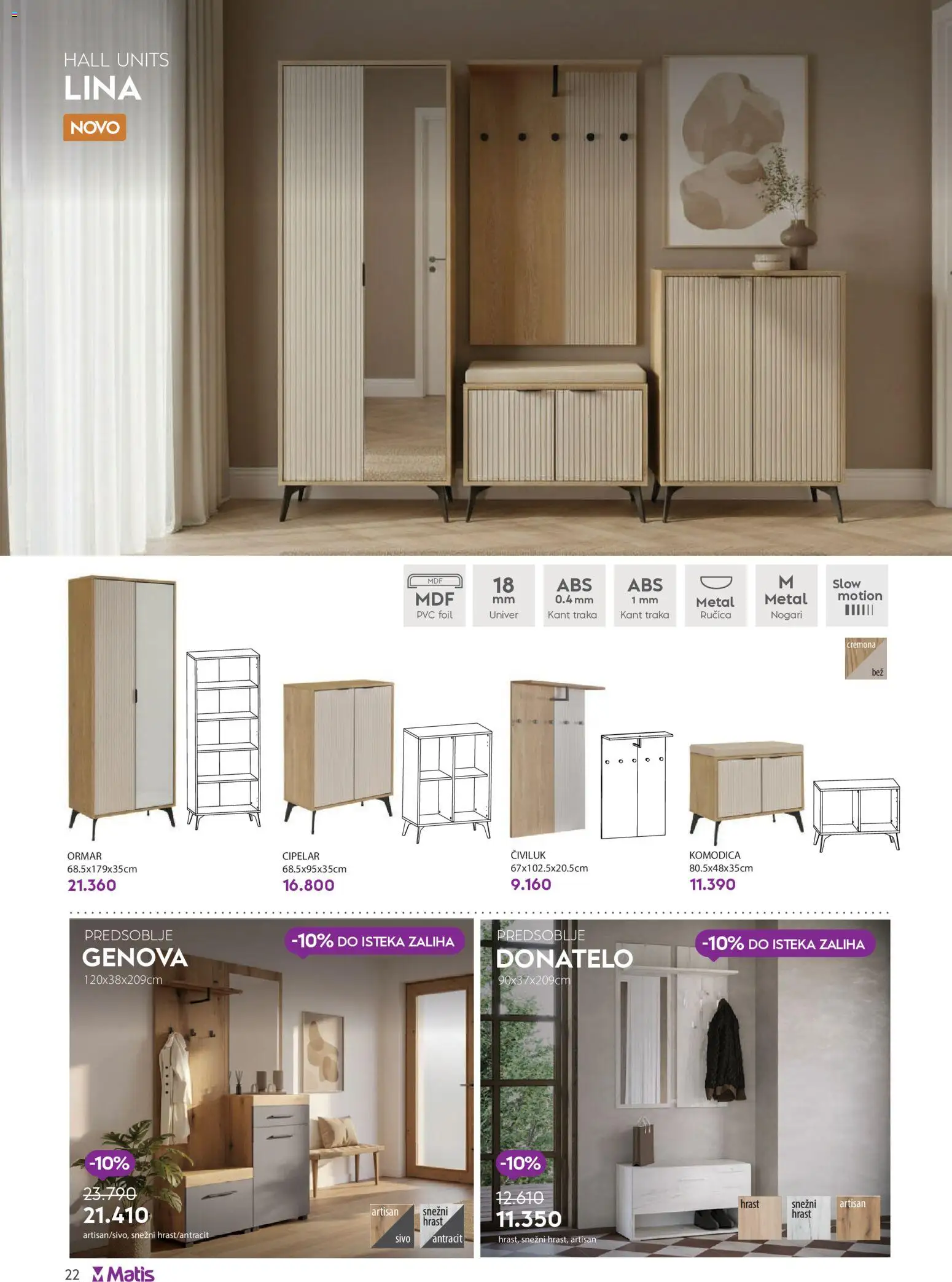 Matis katalog - važi od 01.05.2026 | Strana: 29 | Proizvode: Ormar, Civiluk, Cipelar