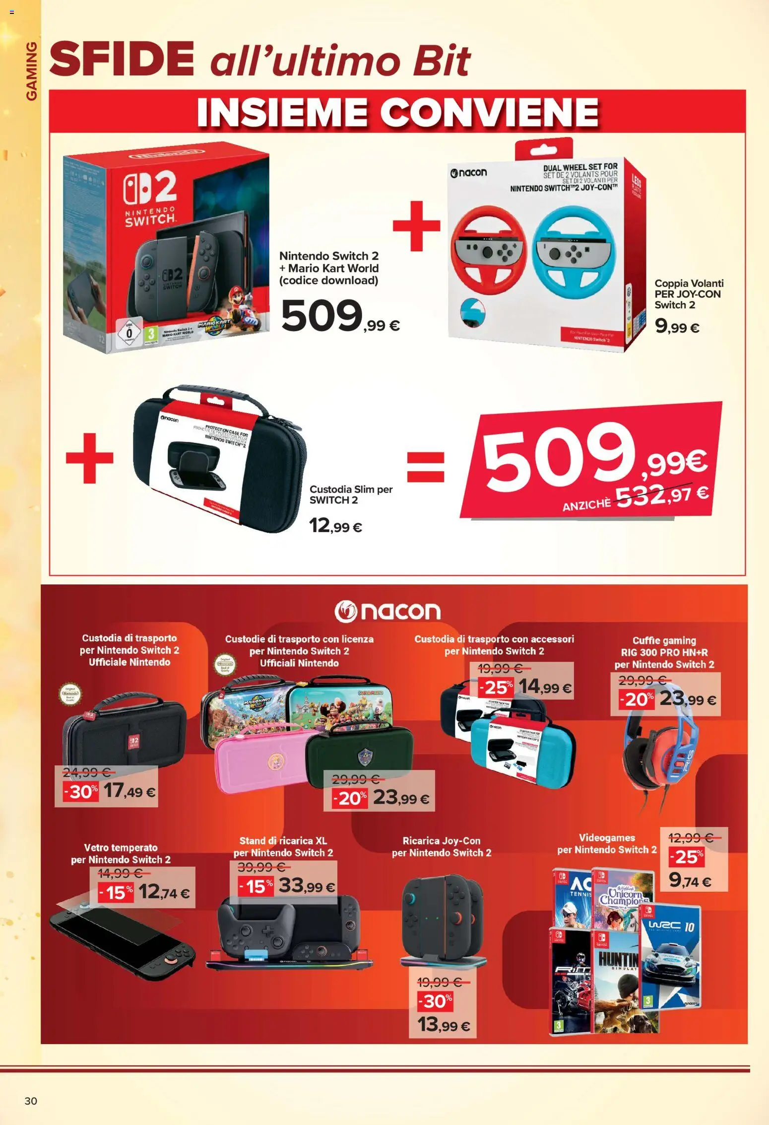 Volantino Carrefour del 23/10/2026 | Pagina: 30 | Prodotti: Tè, Cuffie