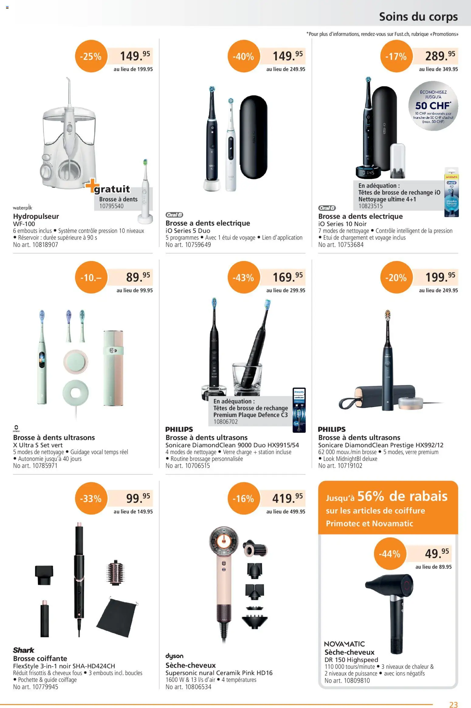 Fust aktionen FR – gültig ab 01.05.2026 | Seite: 23 | Produkte: Philips, Dyson