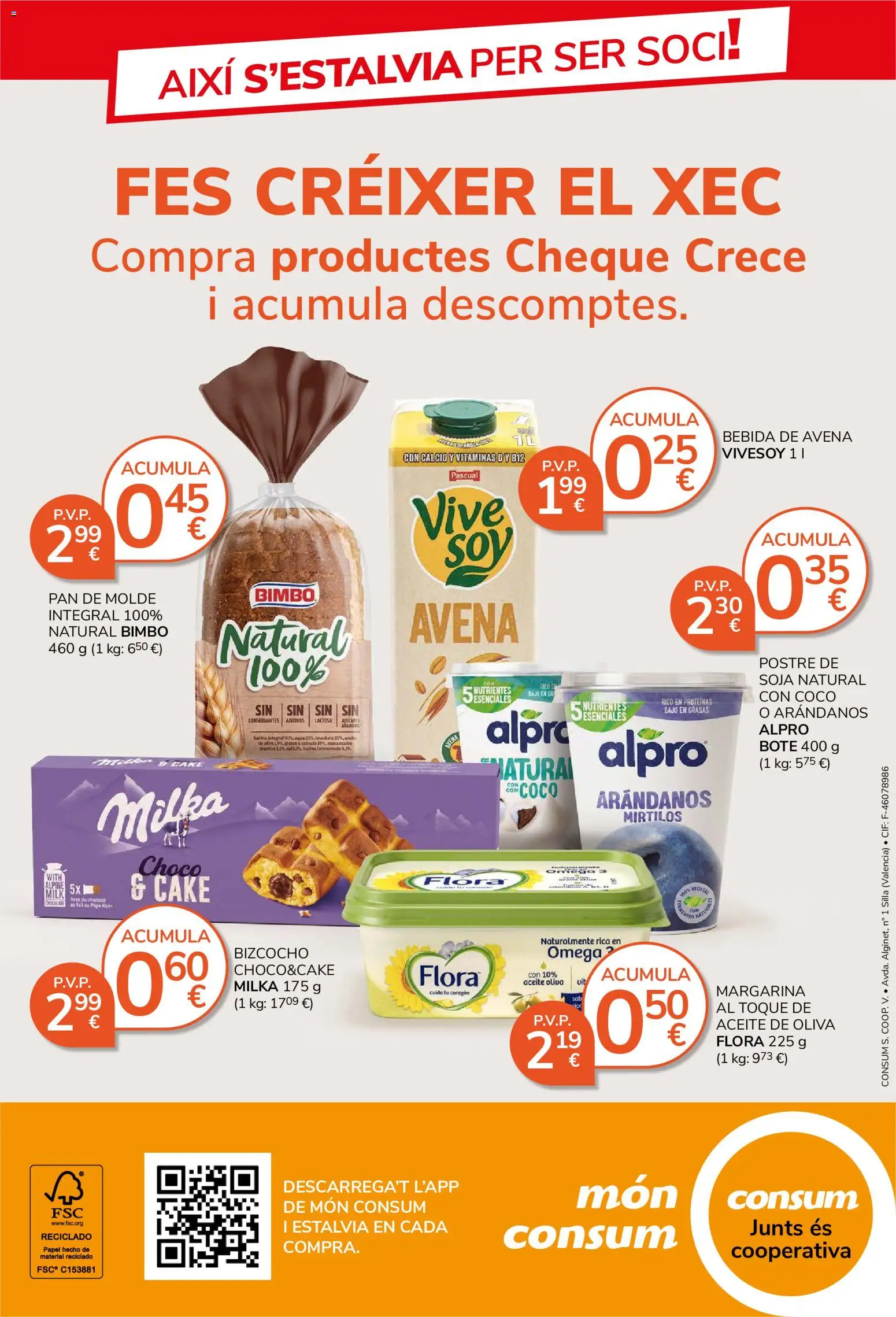 Consum folleto │ válido desde el 24/09/2026 | Página: 24 | Productos: Masa, Aceite, Chocolate, Silla