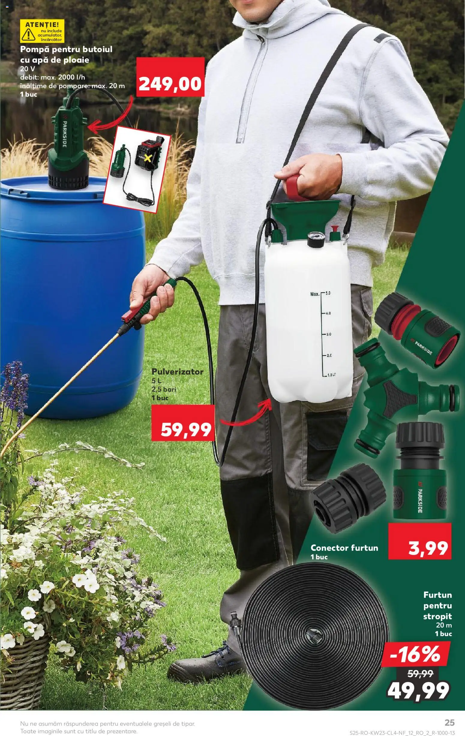 Kaufland RO akciós ujság - amely érvényes a következő dátumtól: 03.06.2026 | Oldal: 25 | Termékek: Parkside