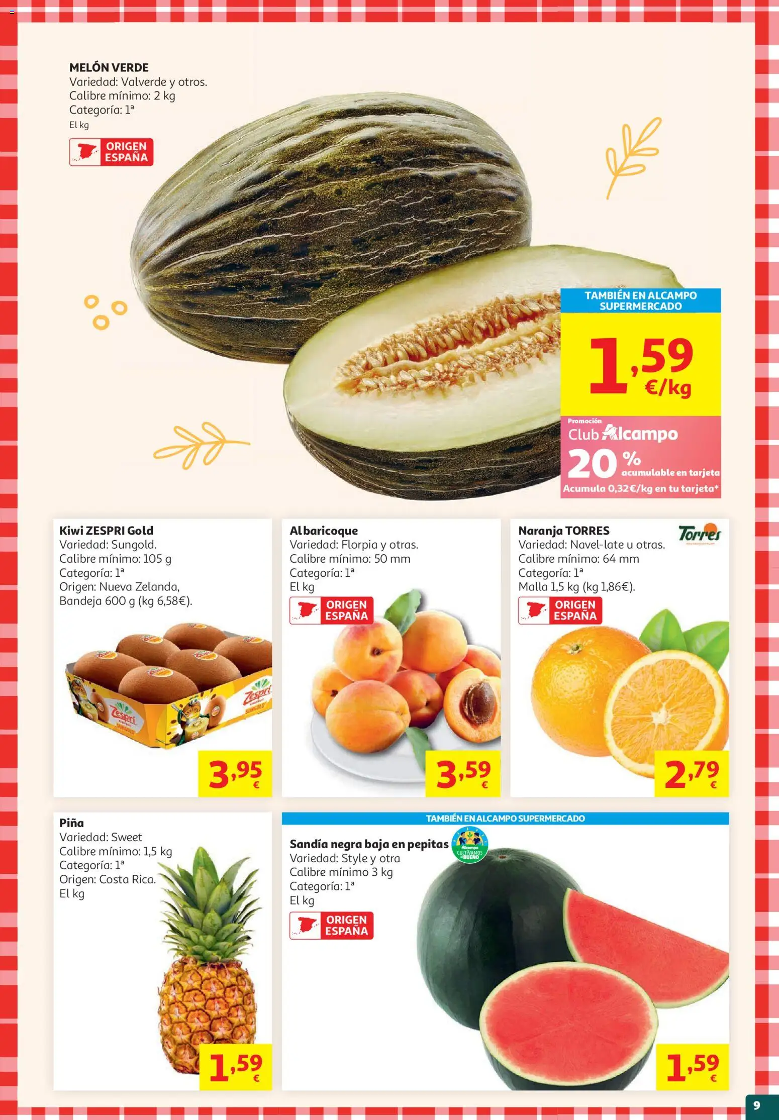 Alcampo HG Unico Mad │ válido desde el 19.05.2026 | Página: 9 | Productos: Φορτιστής, Piña, Αποφλοιωτής σκόρδου, Bandeja