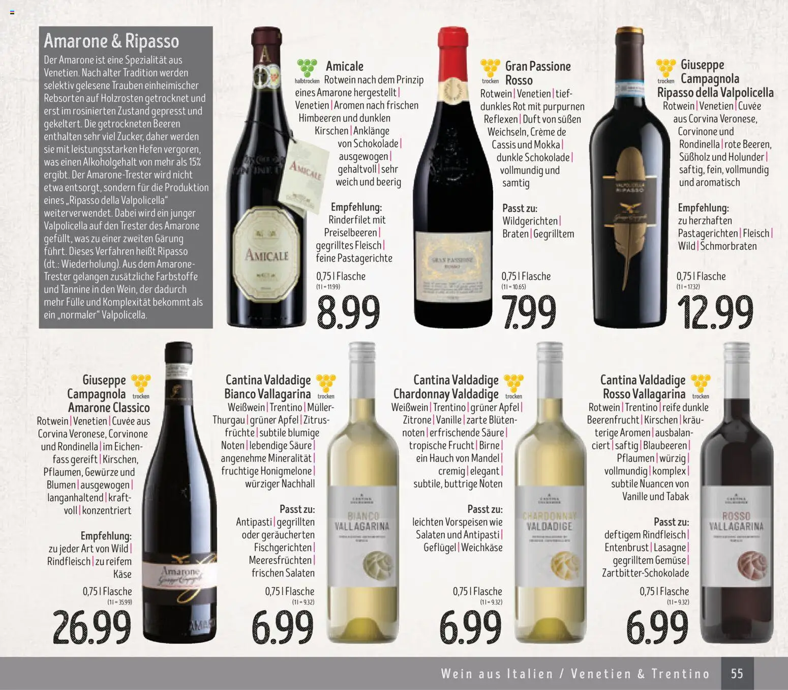 Edeka Struve Wein– und Spirituosen – gültig ab 14.11.2025 | Seite: 55 | Produkte: Weißwein, Creme, Birne, Blaubeeren