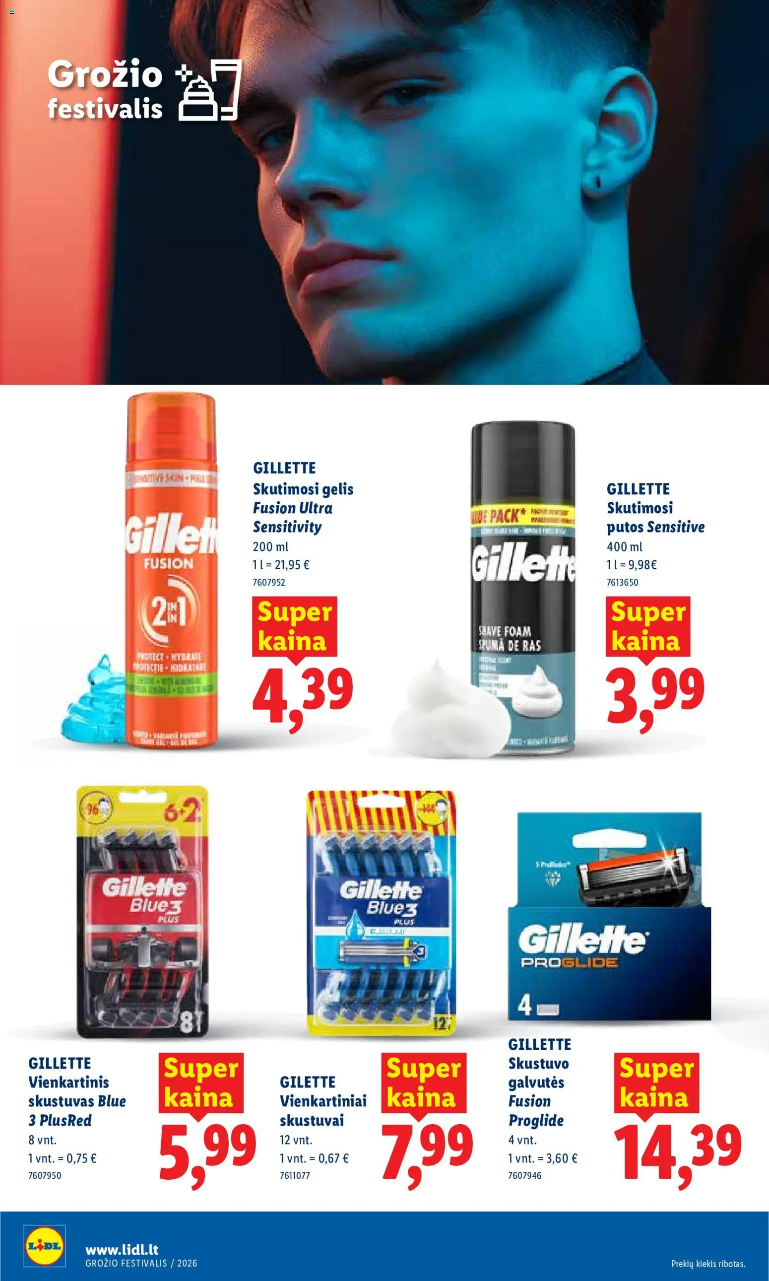 LIDL akcijos nuo 11.05.2026 | Puslapis: 30 | Prekių: Skustuvas