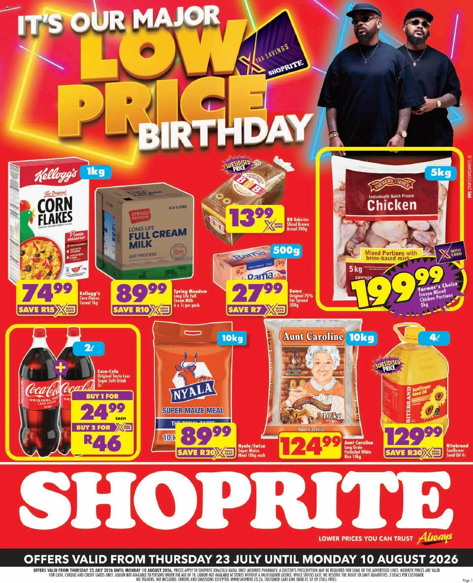 Shoprite Specials (23/07/2026 - 10/08/2026) → Catalogue catalogue cover