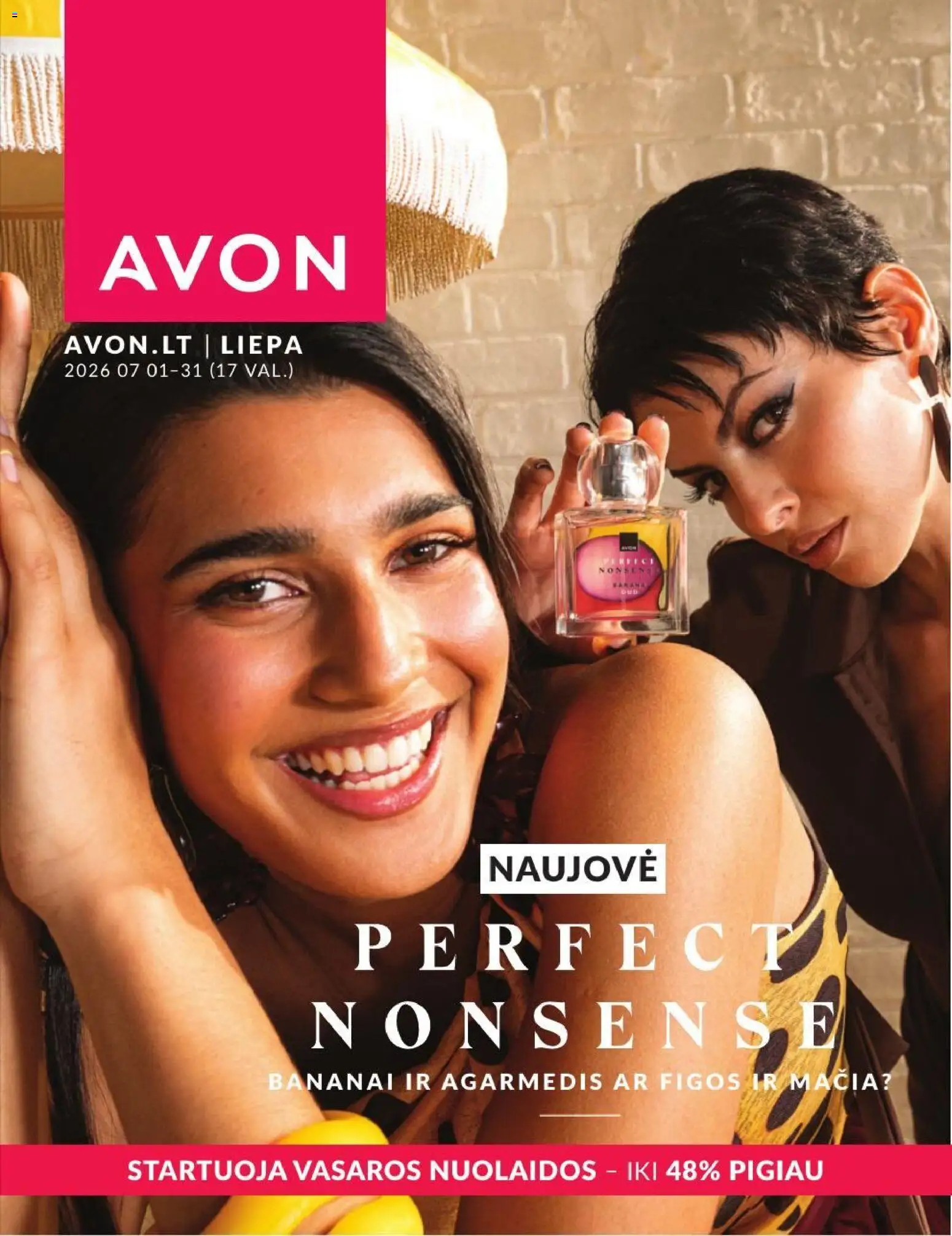 AVON leidinys internetu || galioja 2026.07.01 catalogue cover