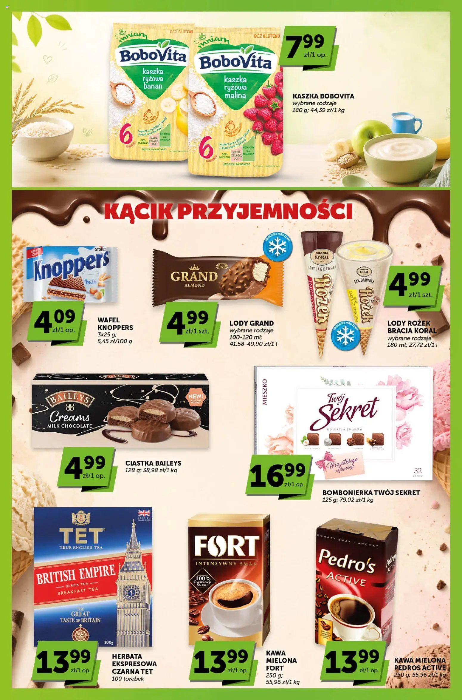 ABC gazetka - Sprawdź, co więcej od 25.06.2026 | Strona: 4 | Produkty: Malina, Bombonierka, Ciastka, Lody