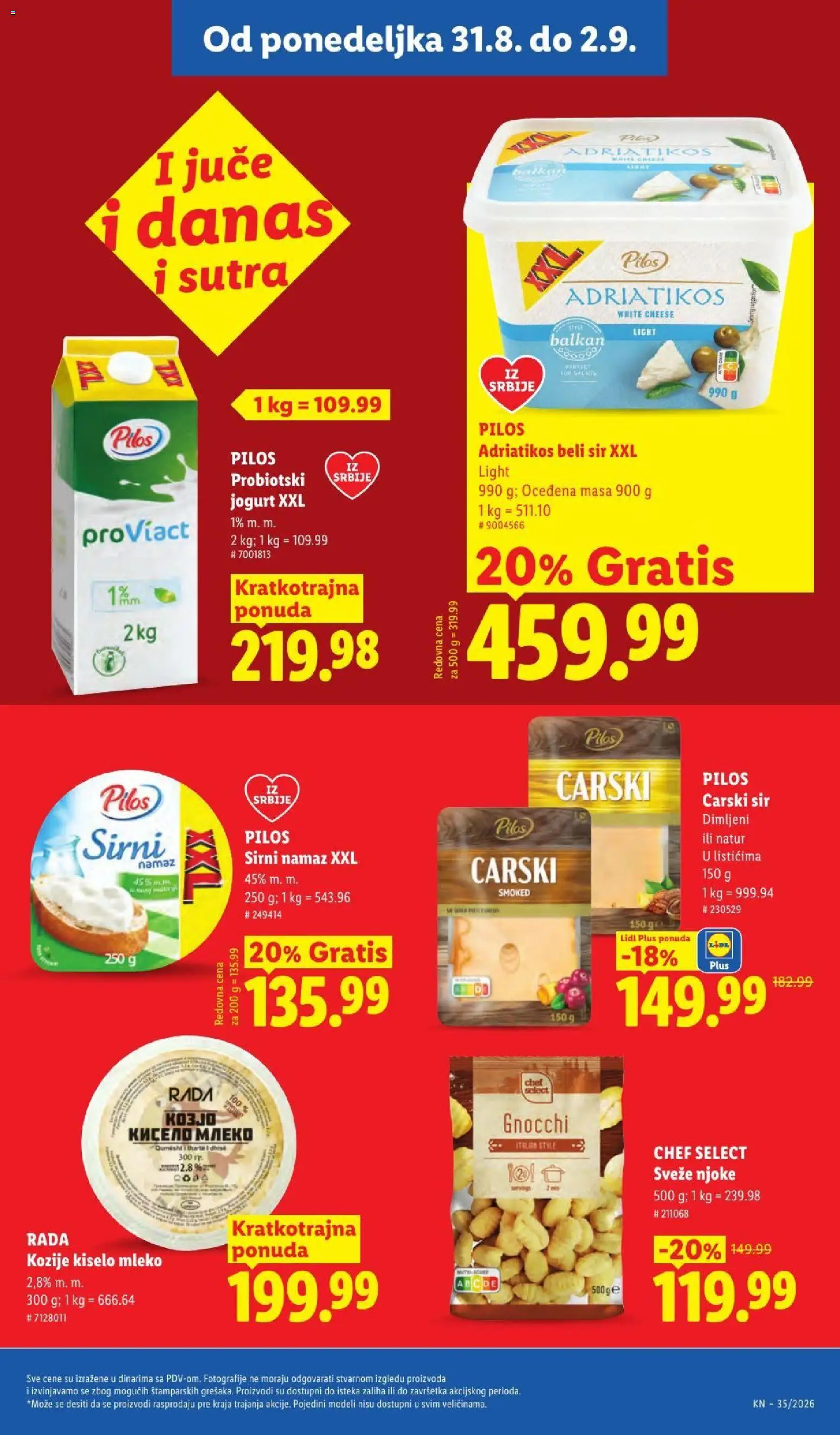 Lidl katalog - važi od 27.08.2026 | Strana: 99