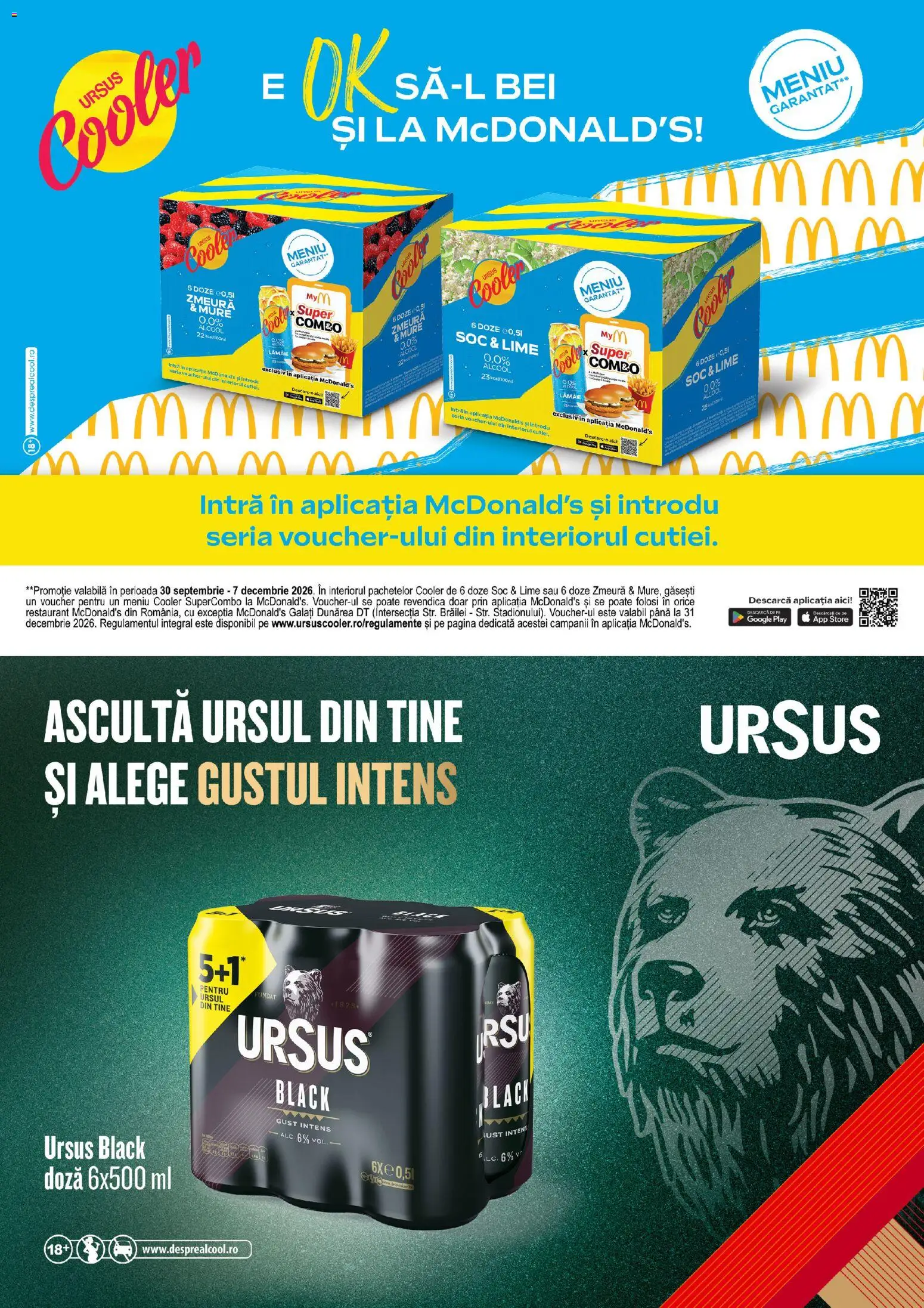 Noul catalog Auchan – valabil de la 30.09.2026 | Pagină: 46 | Produse: Șal, Zmeură, Cooler, Lămâie