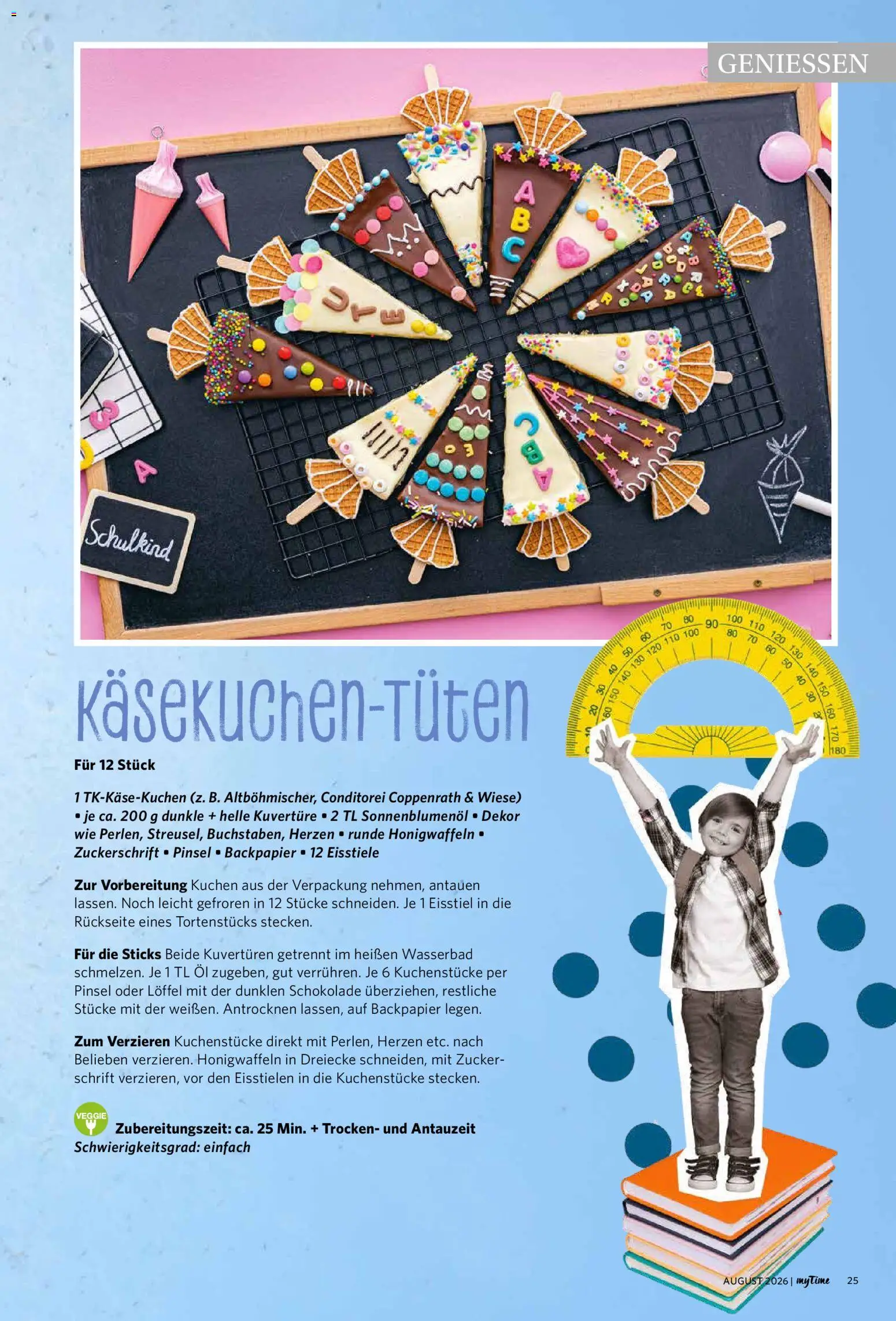 Famila Nordwest myTime August 2026 – gültig ab 01.08.2026 | Seite: 25 | Produkte: Öl, Schokolade, Pinsel, Zucker