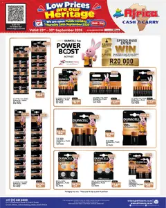 Africa Cash & Carry specials catalogue – valid from 23/09/2026 | Page: 83 | Products: Case