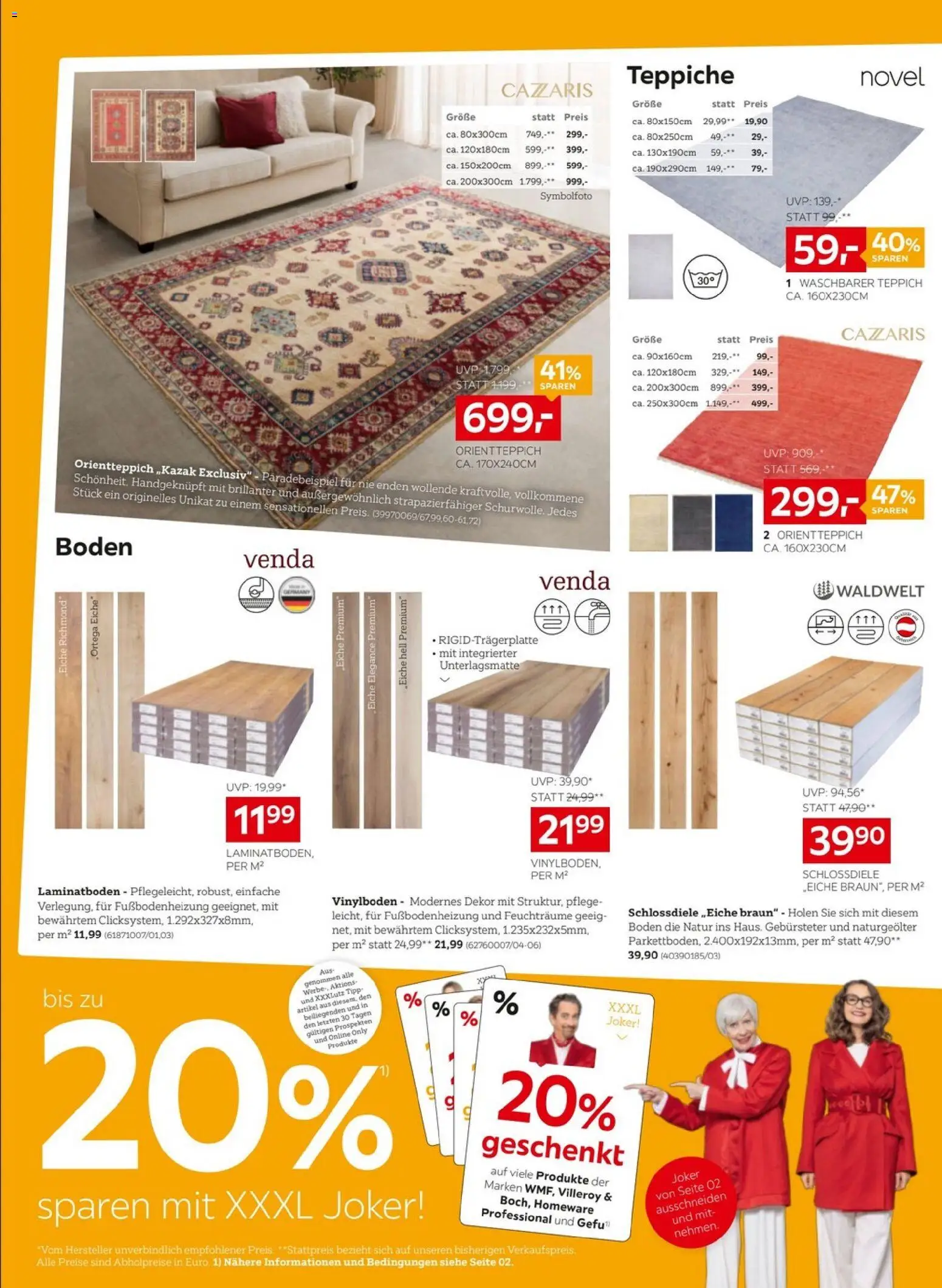XXXLutz Prospekt aktuell gültig ab 09.06.2026 | Seite: 14 | Produkte: Teppich
