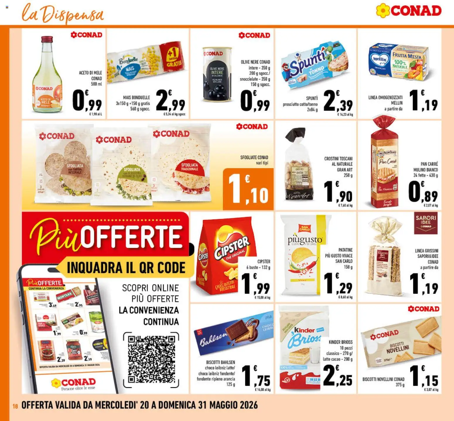 Volantino Conad del 20.05.2026 | Pagina: 18