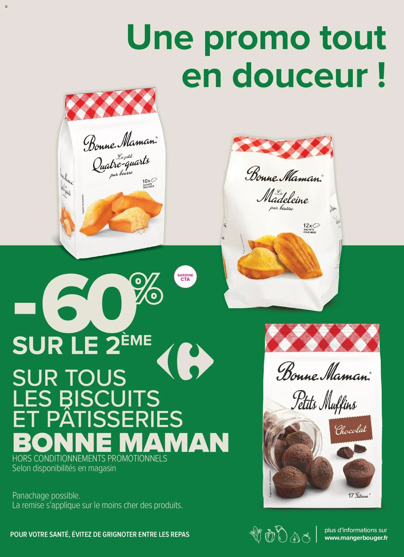 {H1} | Page: 5 | Produits: Madeleine, Beurre, Chocolat, Biscuits