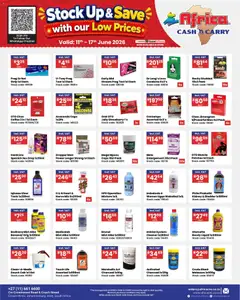 Africa Cash & Carry specials catalogue – valid from 11.06.2026 | Page: 23