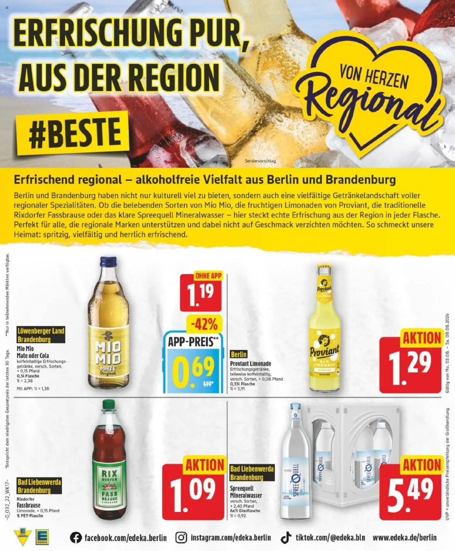 Edeka Prospekt Berlin – gültig ab 03.08.2026 | Seite: 22