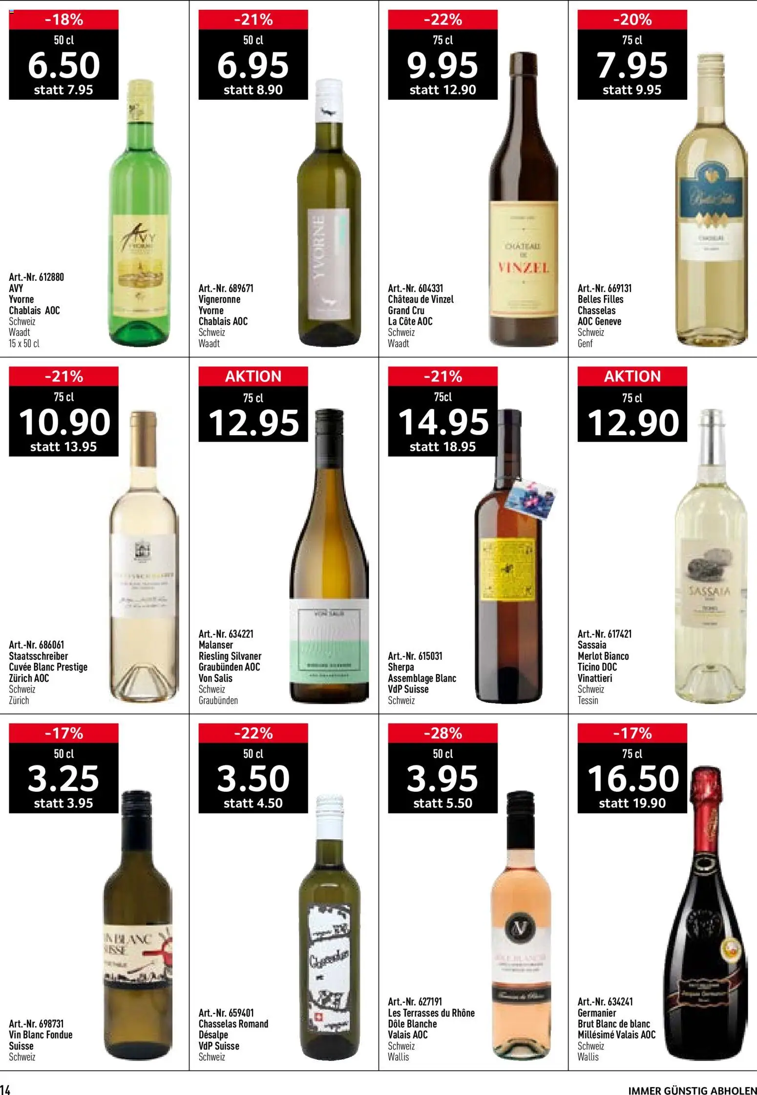Prodega aktionen Fondue/Raclette – gültig ab 05.10.2026 | Seite: 14 | Produkte: Merlot, Fondue
