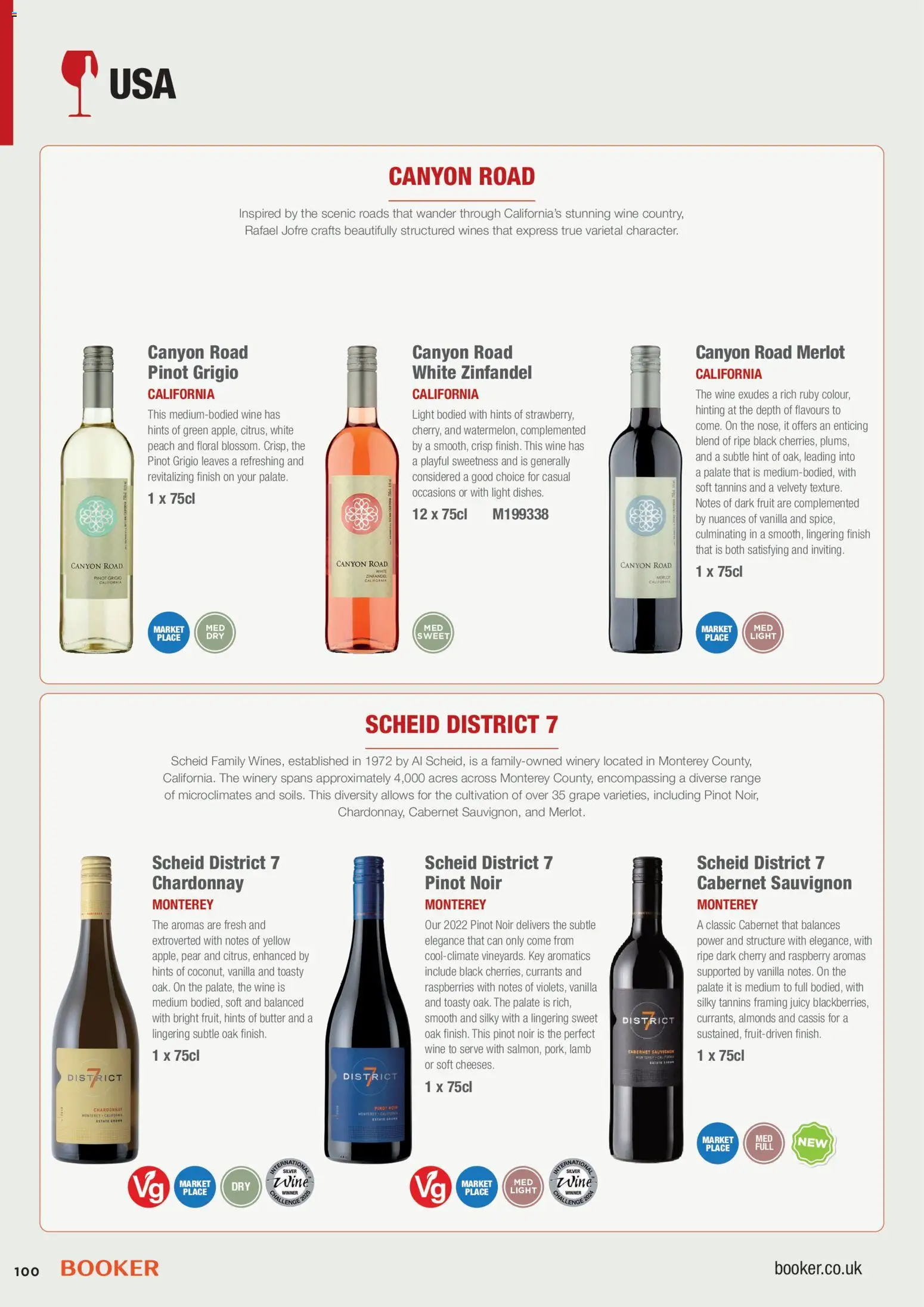 {H1} | Page: 100 | Products: Grape, Raspberries, Wine, Vanilla