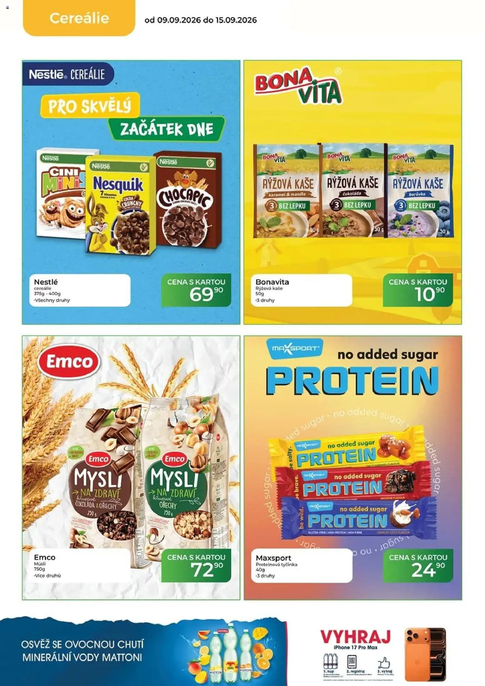 Tamda Foods leták od 16.09.2026 | Strana: 24 | Produkty: Cereálie, Ořechy, Müsli, Mysli