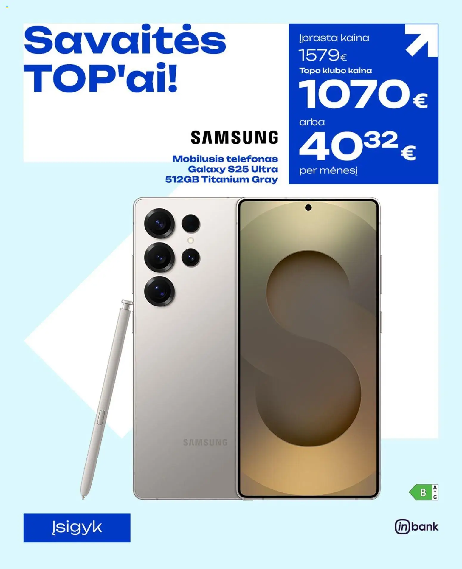 TOPOcentras akcijos nuo 16.06.2026 | Puslapis: 2 | Prekių: Telefonas