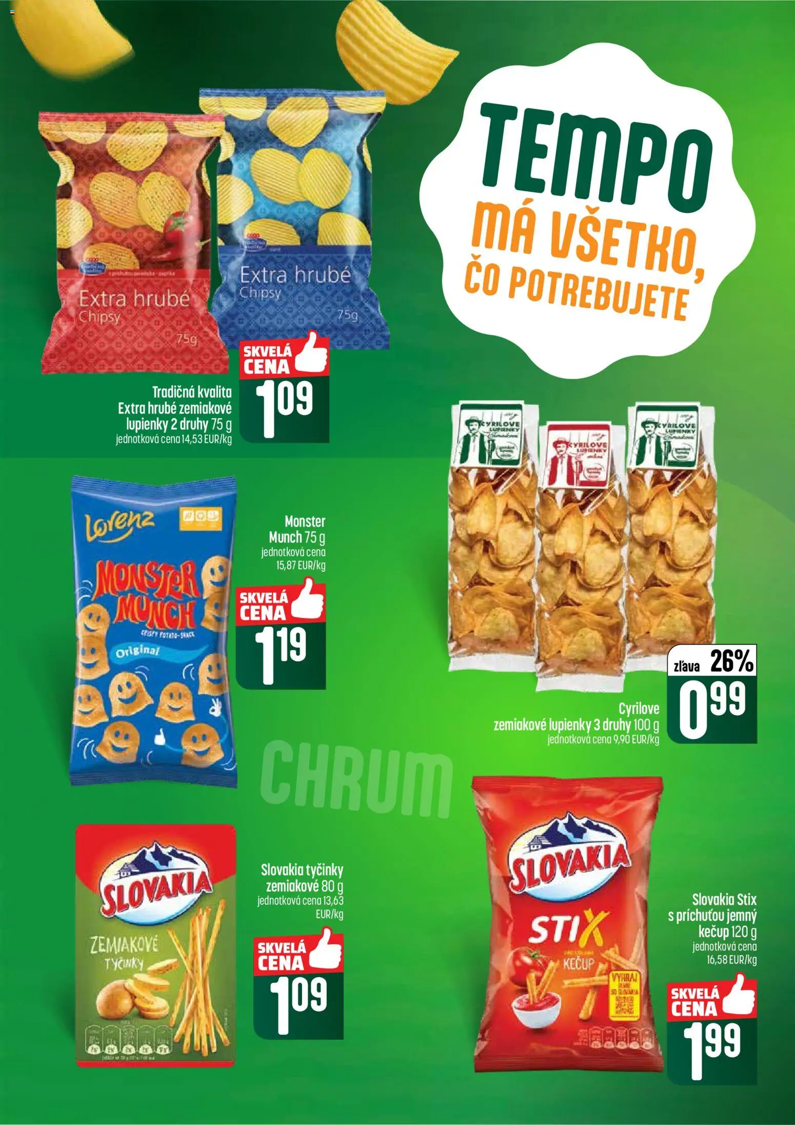 Nové COOP Jednota akcie – leták je platný od 21.05.2026 | Strana: 44 | Produkty: Chipsy, Kečup