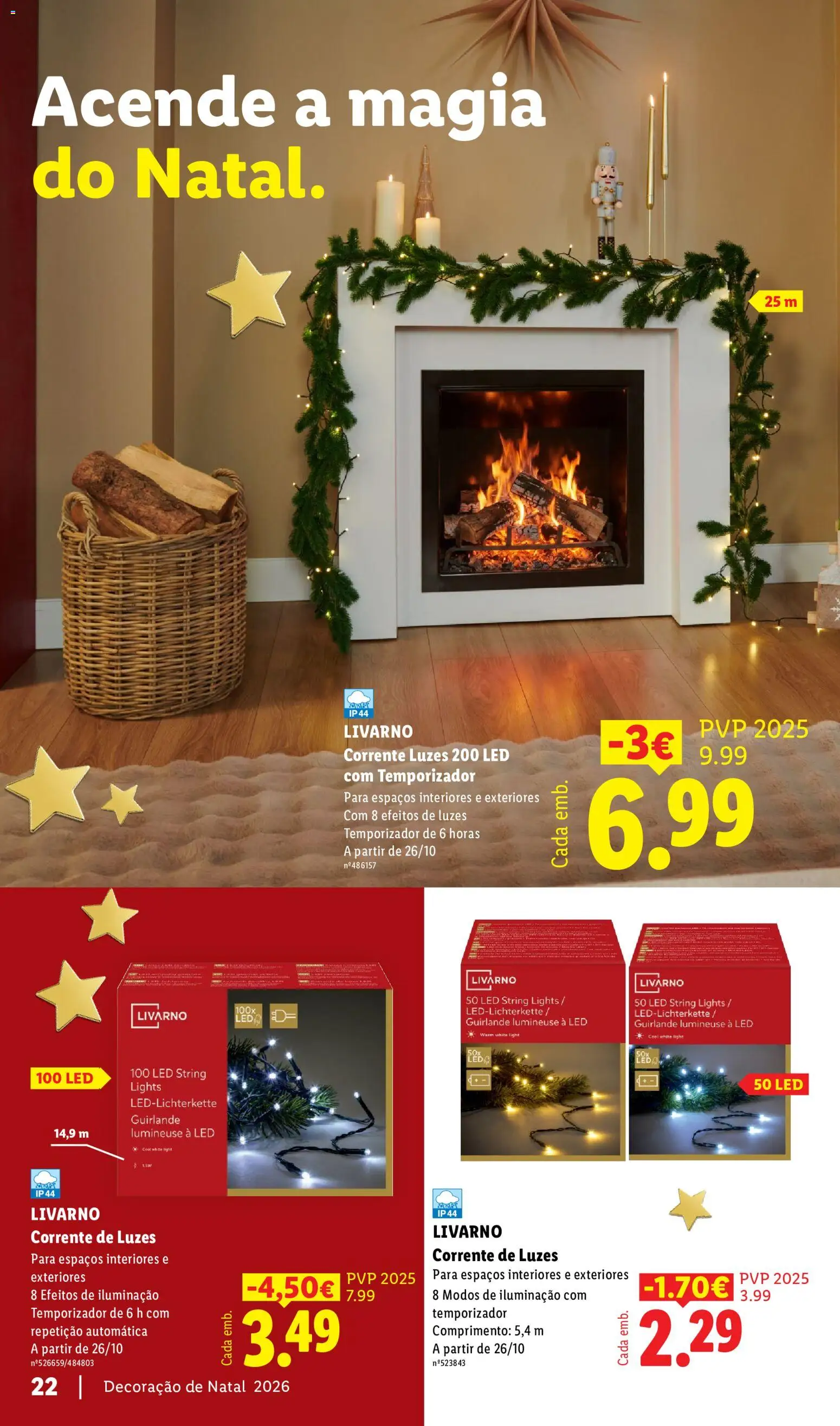 Lidl Folheto Especial Decoração de Natal │ válido de 26/10/2026 | Página: 22
