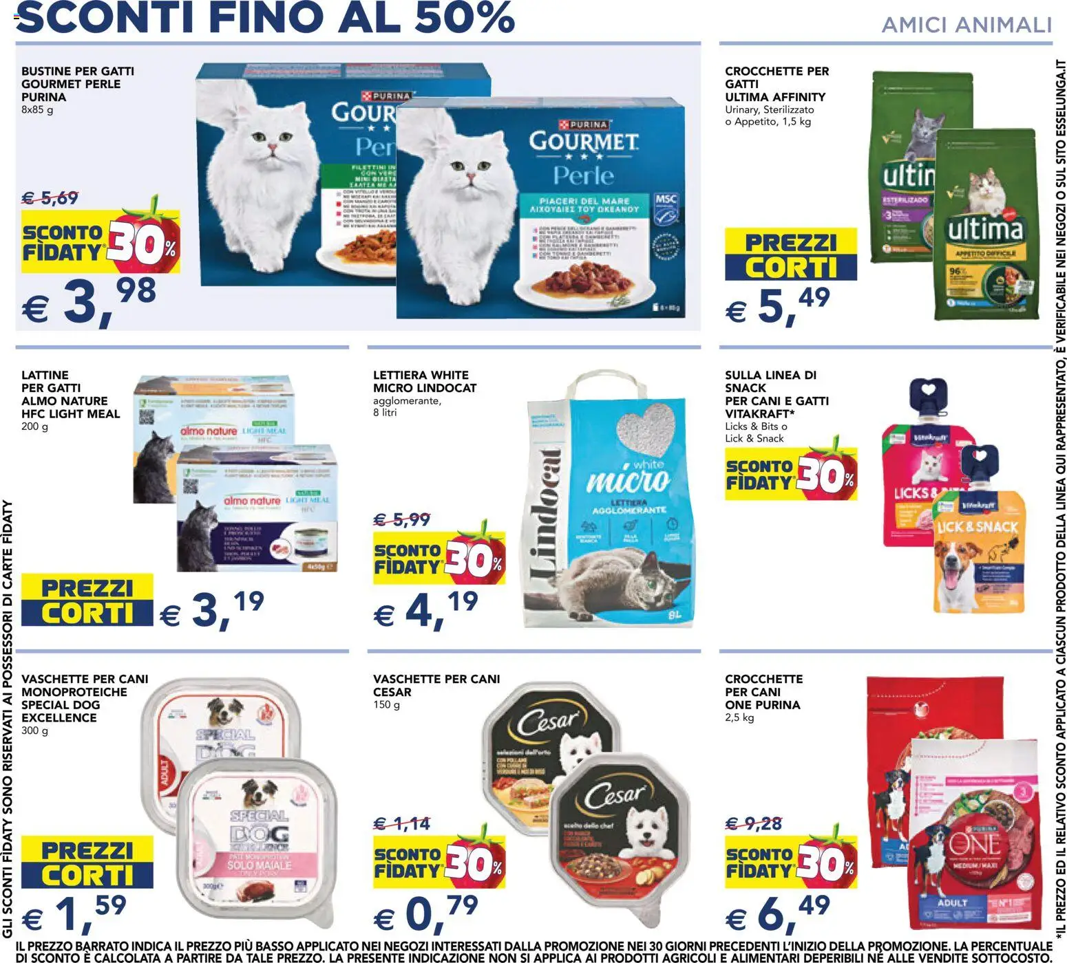 Volantino Esselunga S del 08/10/2026 | Pagina: 21 | Prodotti: Crocchette, Basso, Vaschette