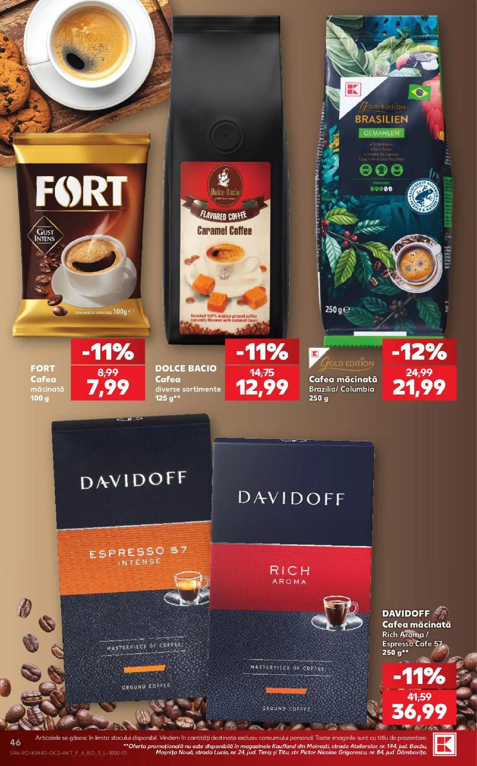 Kaufland RO akciós ujság - amely érvényes a következő dátumtól: 2026.09.30. | Oldal: 46