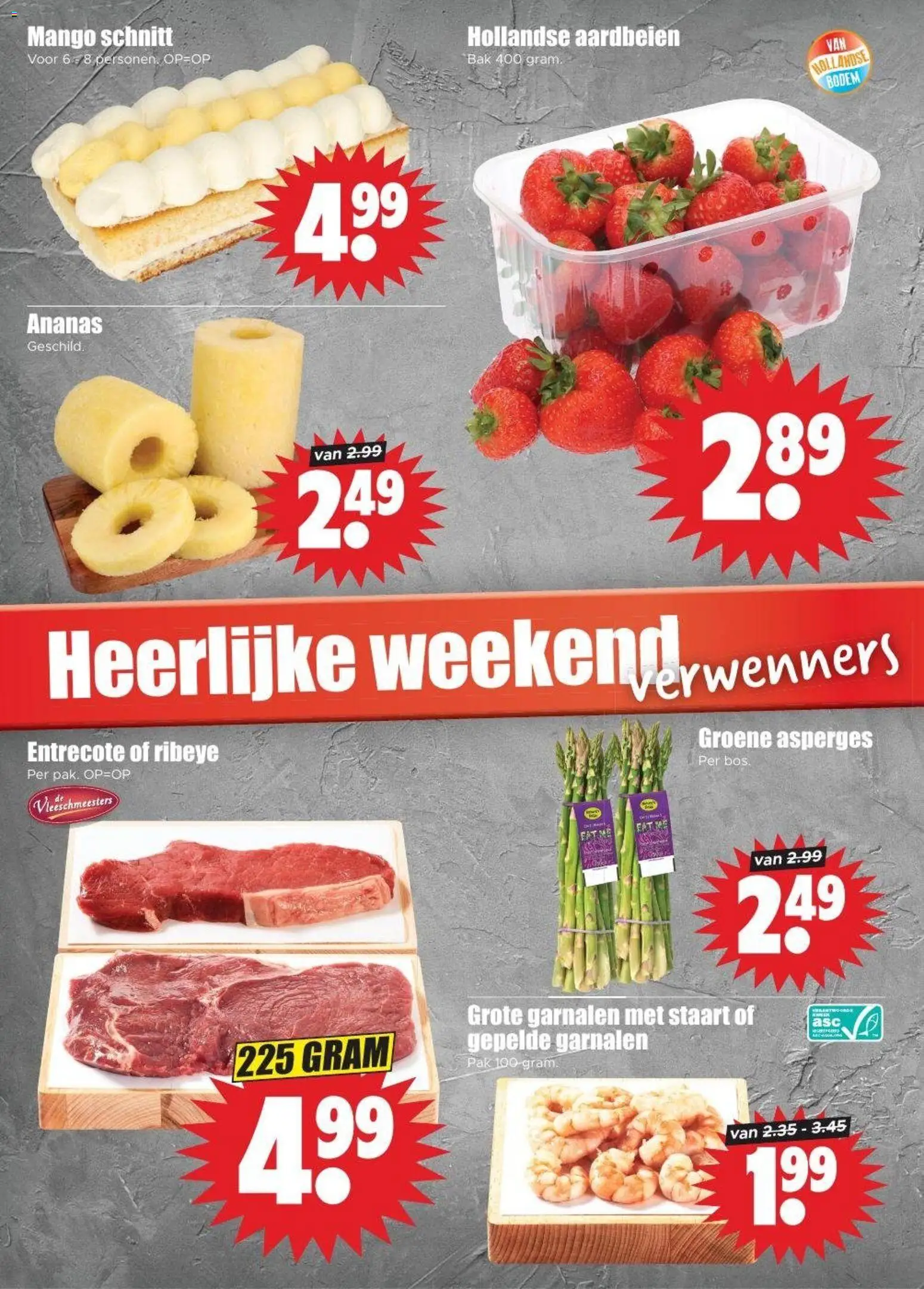 {H1} | Pagina: 31 | Producten: Ananas, Aardbeien, Mango, Asperges