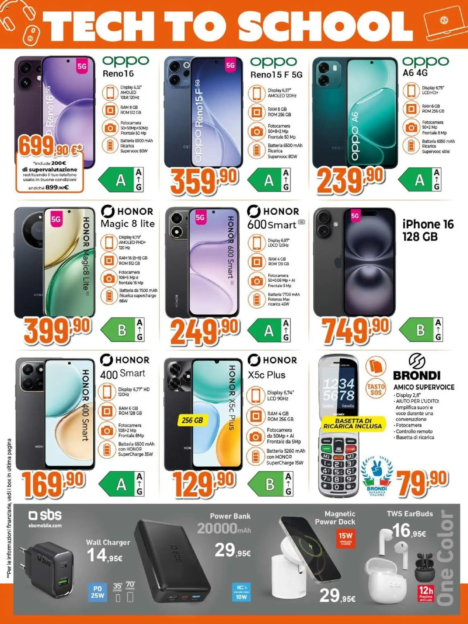 Volantino Expert del 03/09/2026 | Pagina: 3 | Prodotti: Power bank, Telefono, Fotocamera, Batteria