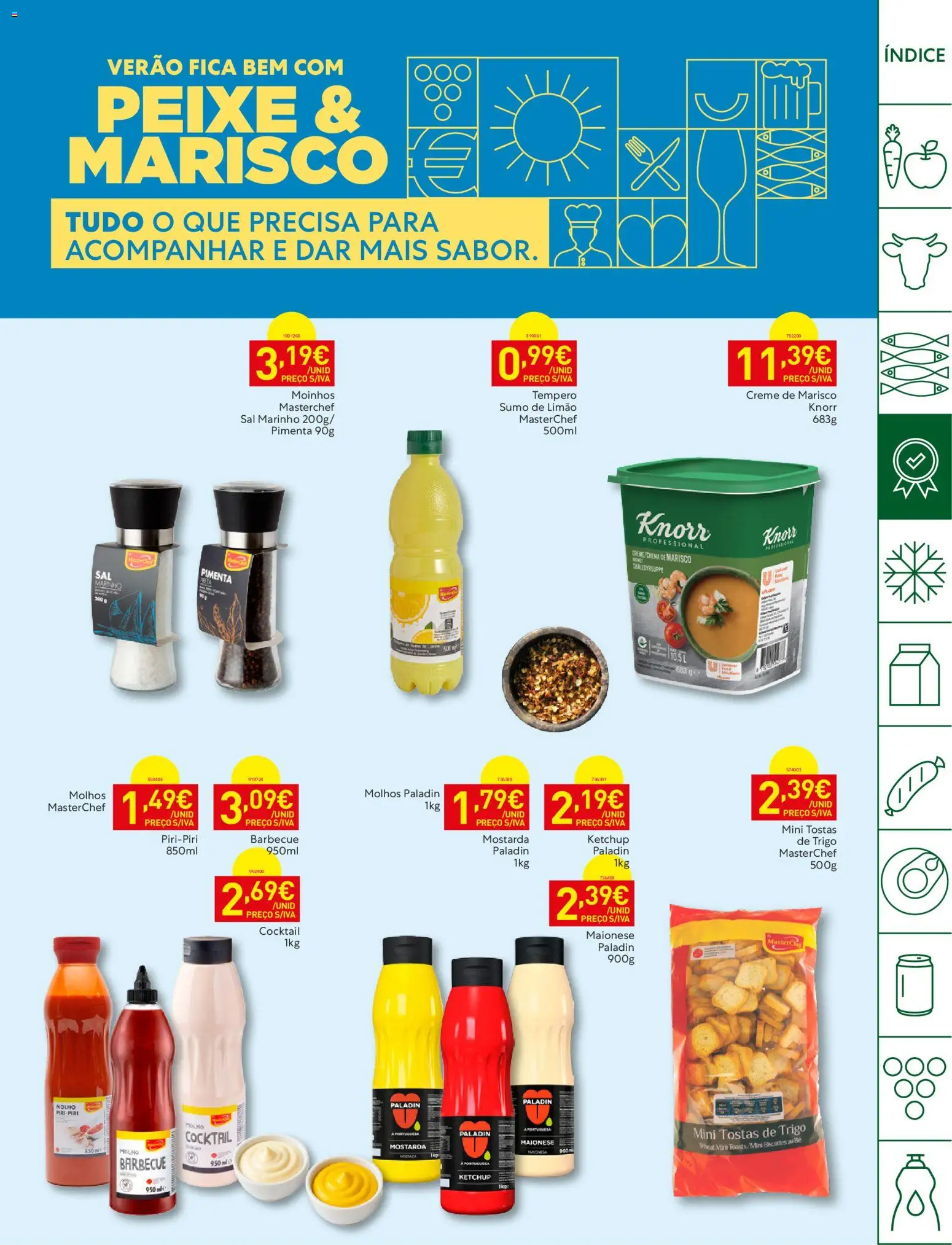 Recheio Horeca Madeira │ válido de 25/08/2026 | Página: 9 | Produtos: Sumo de limão, Sal, Ketchup, Creme