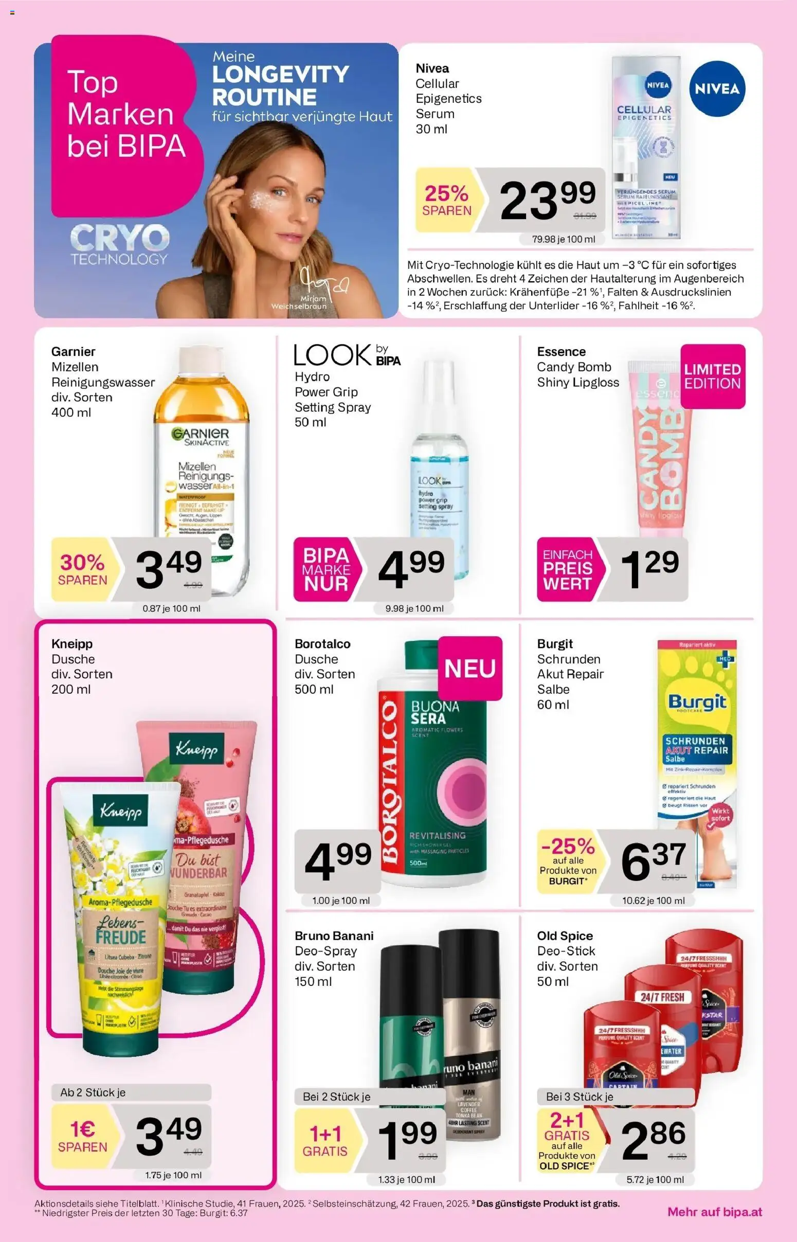 Bipa Aktuelles Flugblatt von 20.08.2026 - Aktuelle Angebote | Seite: 2 | Produkte: Zitrone, Dusche, Lipgloss, Deodorant