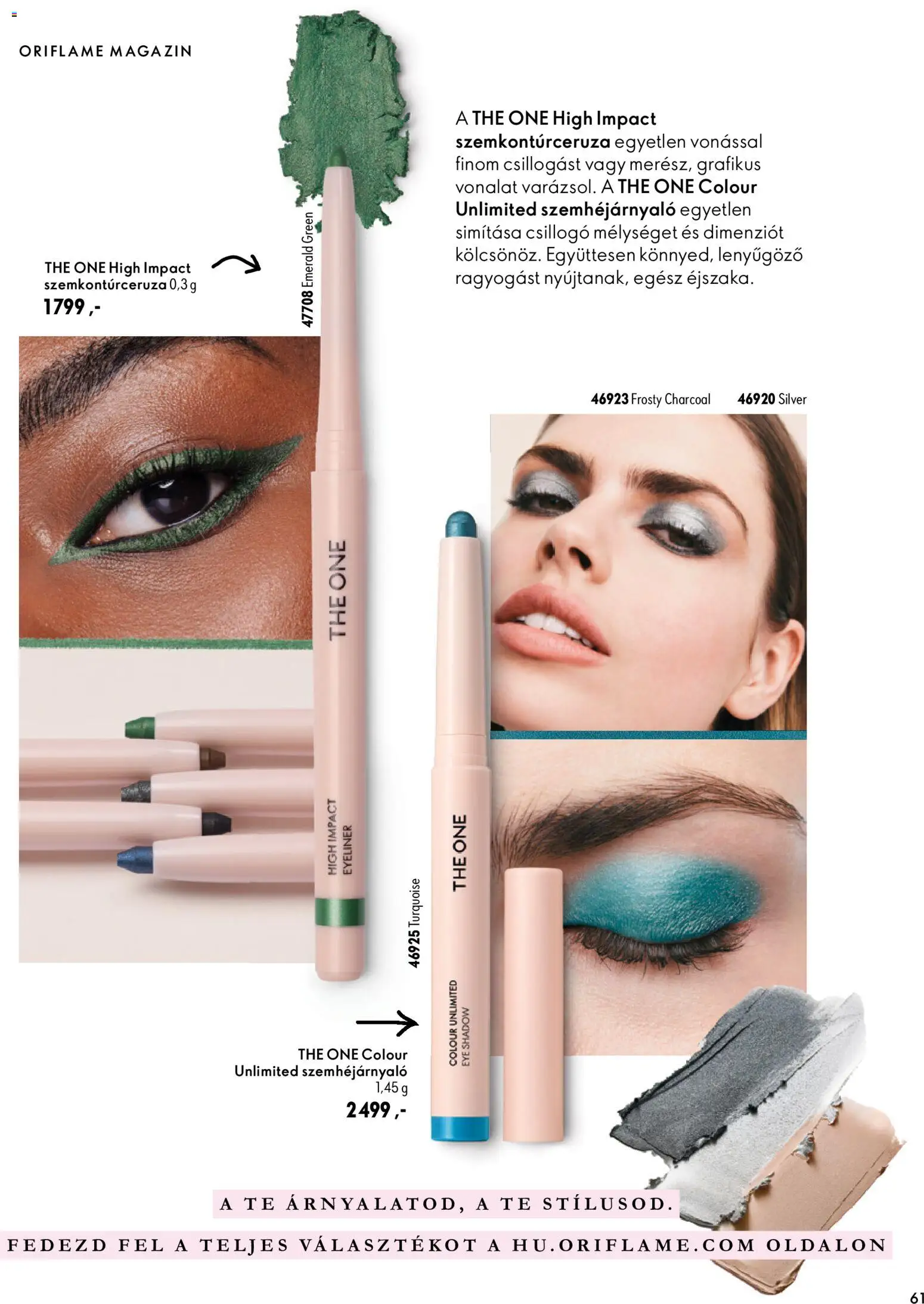 Oriflame akciós ujság - amely érvényes a következő dátumtól: 2026.11.11. | Oldal: 61 | Termékek: Magazin