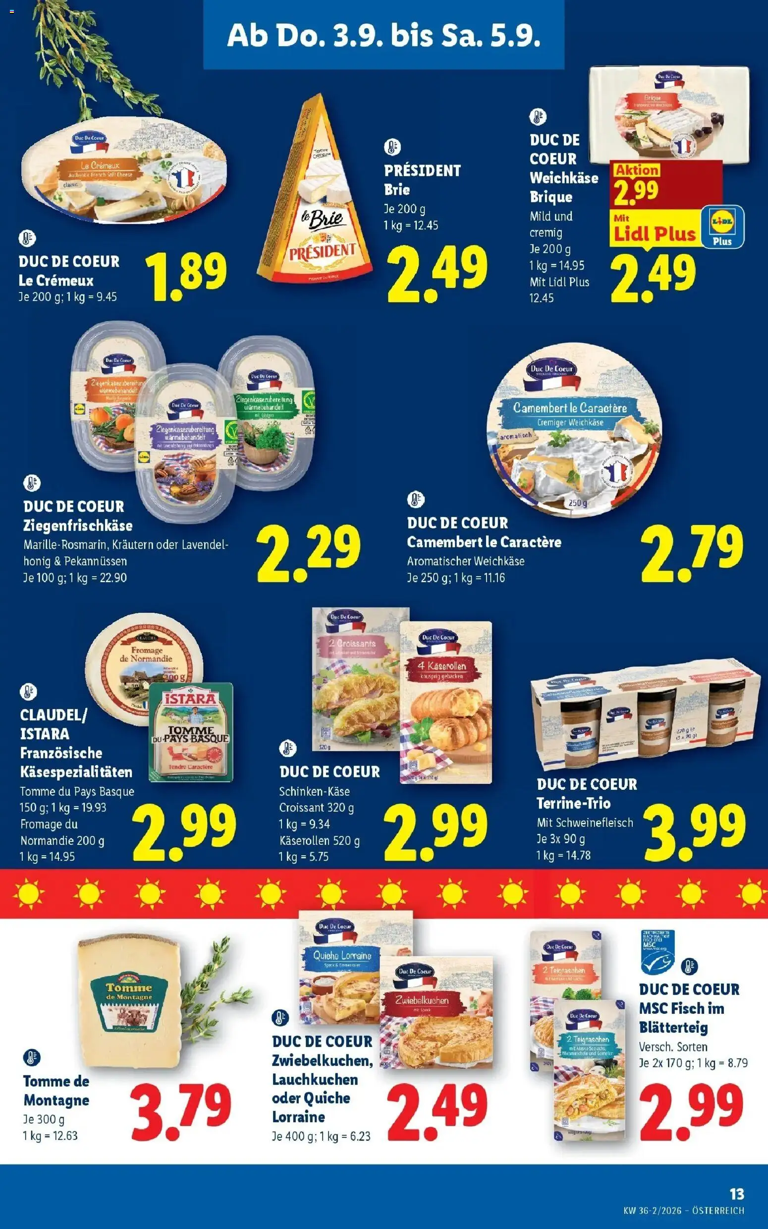 Lidl Flugblatt - Jenbach ab 30.08.2026 - Angebote ab donnerstag | Seite: 15