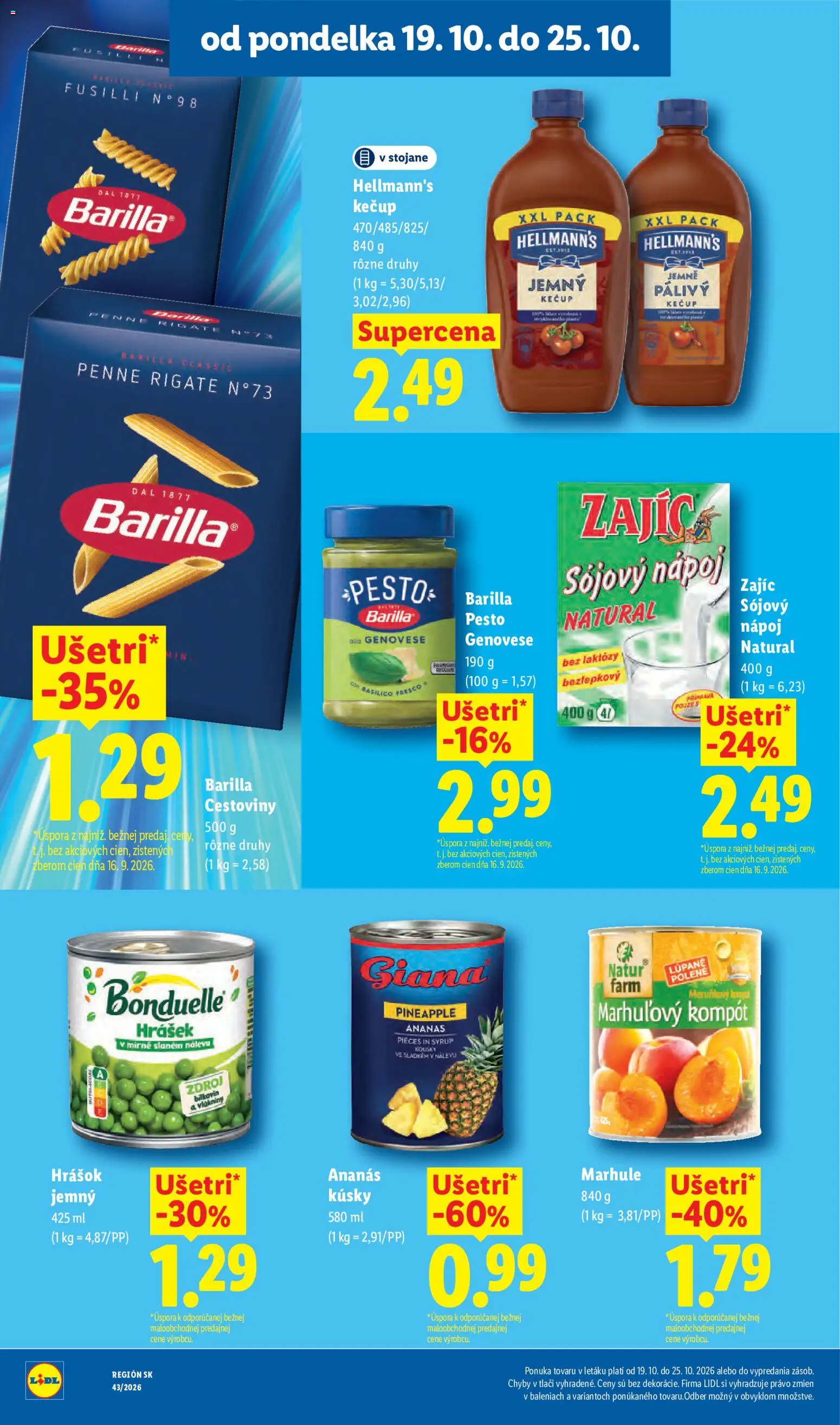 Nové Lidl akcie – leták je platný od 19.10.2026 | Strana: 34