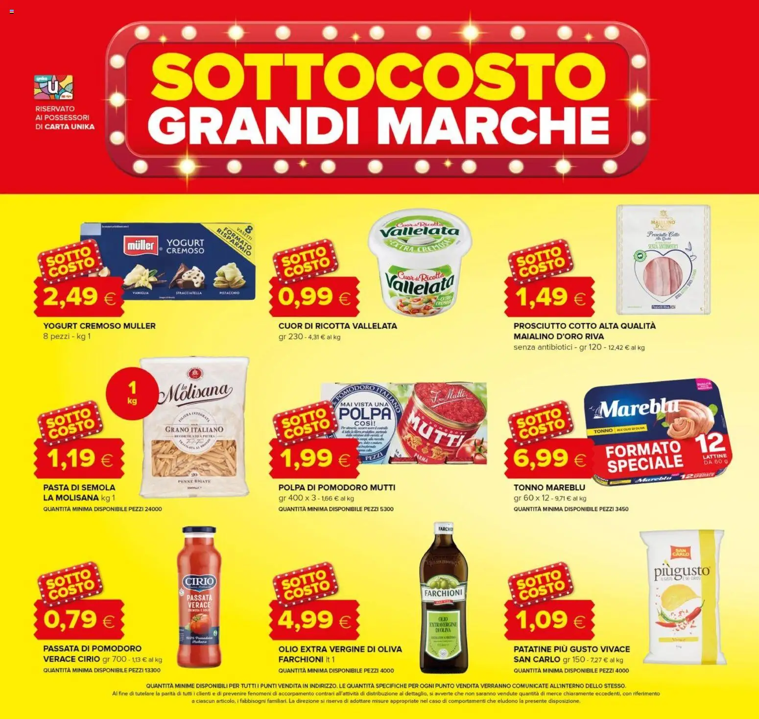 Volantino Oasi del 04/09/2026 | Pagina: 2 | Prodotti: La Molisana, Pasta, Semola, Olio di Oliva