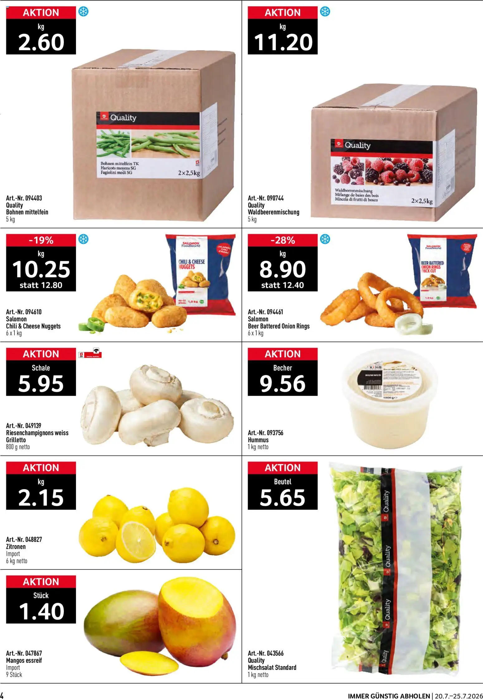 Prodega aktionen – gültig ab 20.07.2026 | Seite: 4 | Produkte: Zitronen, Chili