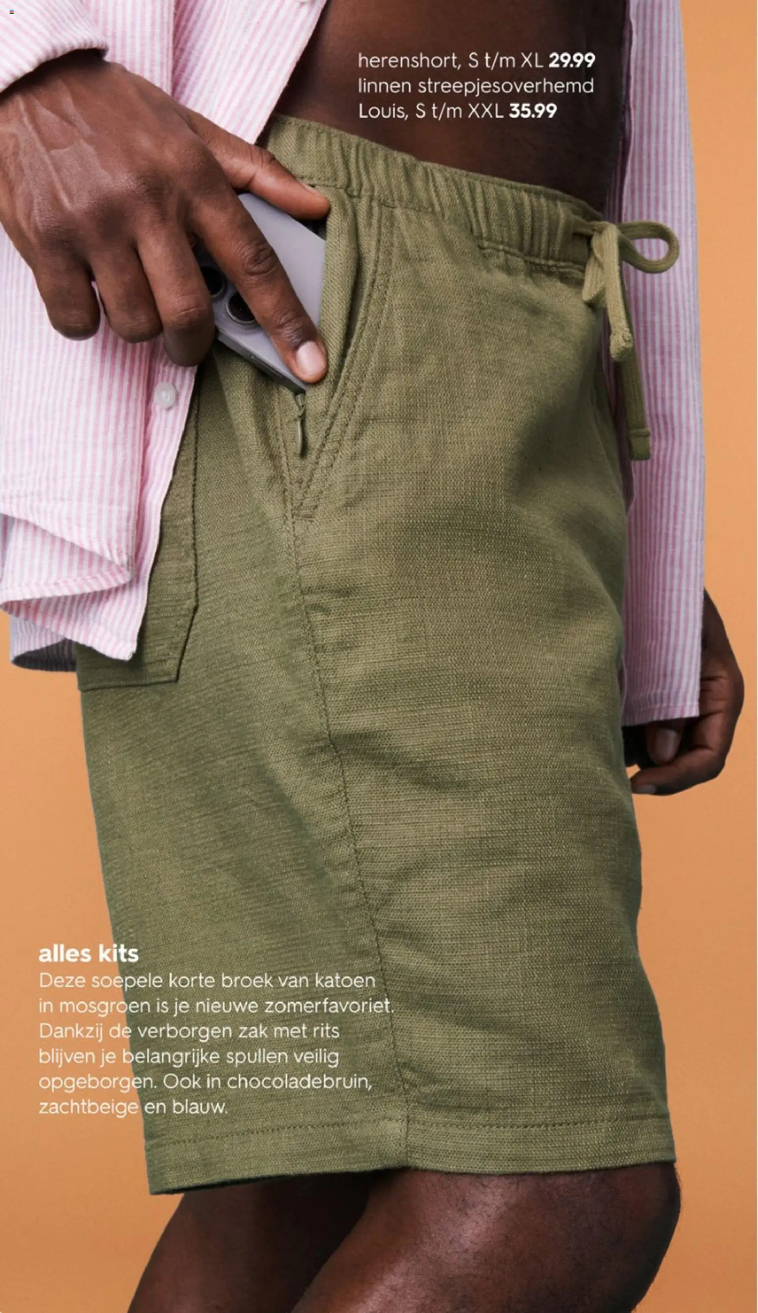 {H1} | Pagina: 19 | Producten: Broek, Korte broek, Zak