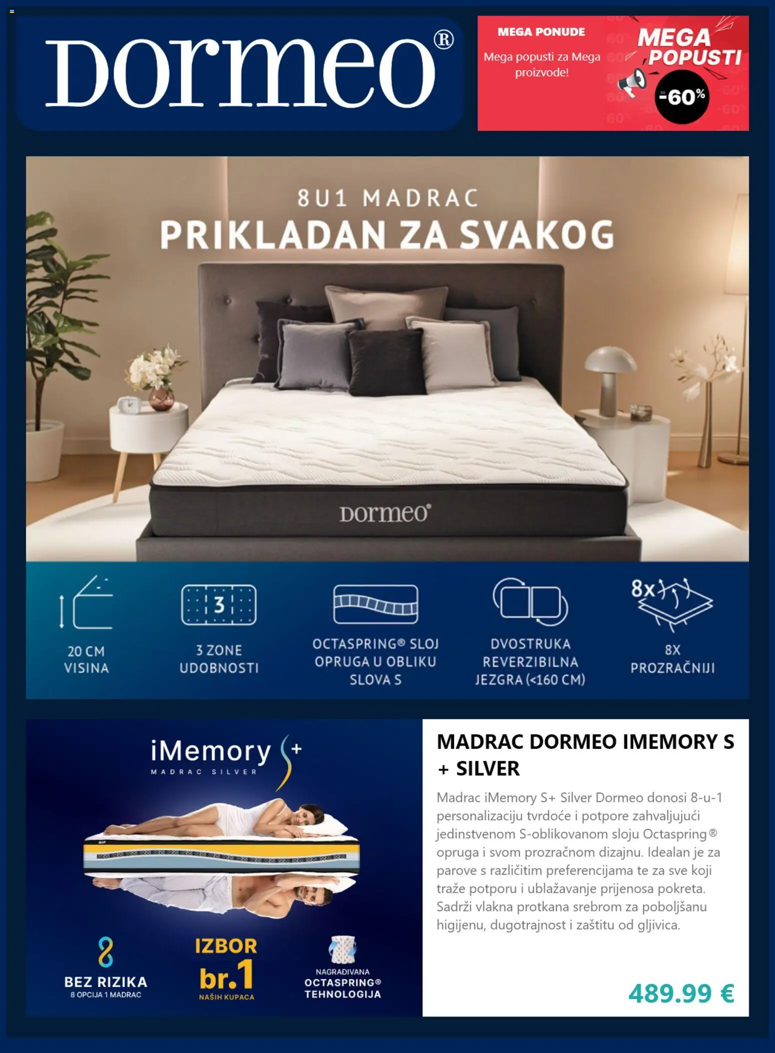 Dormeo Home katalog | vrijedi od 04.06.2026 | Stranica: 2 | Proizvodi: Madrac