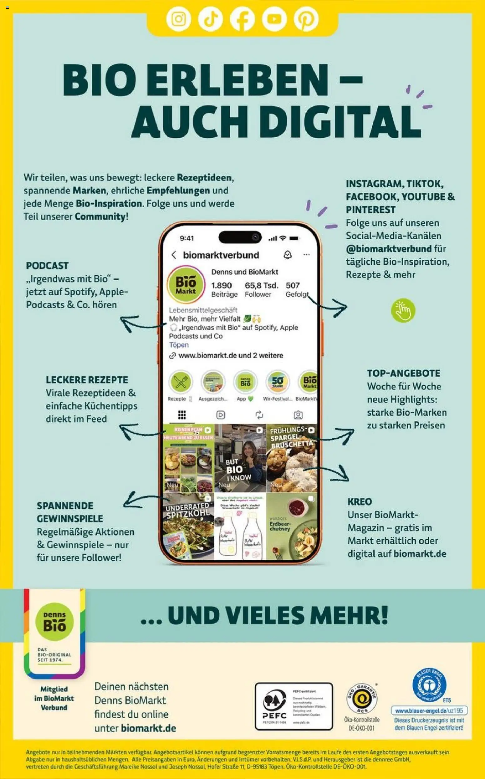 Denns BioMarkt Prospekt – gültig ab 17.06.2026 | Seite: 16