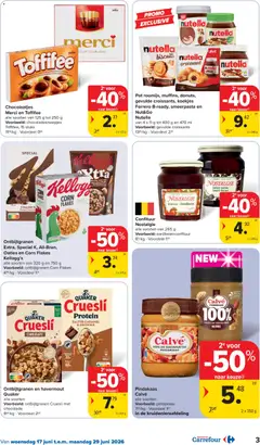 Carrefour Folder week 25 - Voorbeeld van een folder van Carrefour, geldig van 17.06.2026 | Pagina: 3